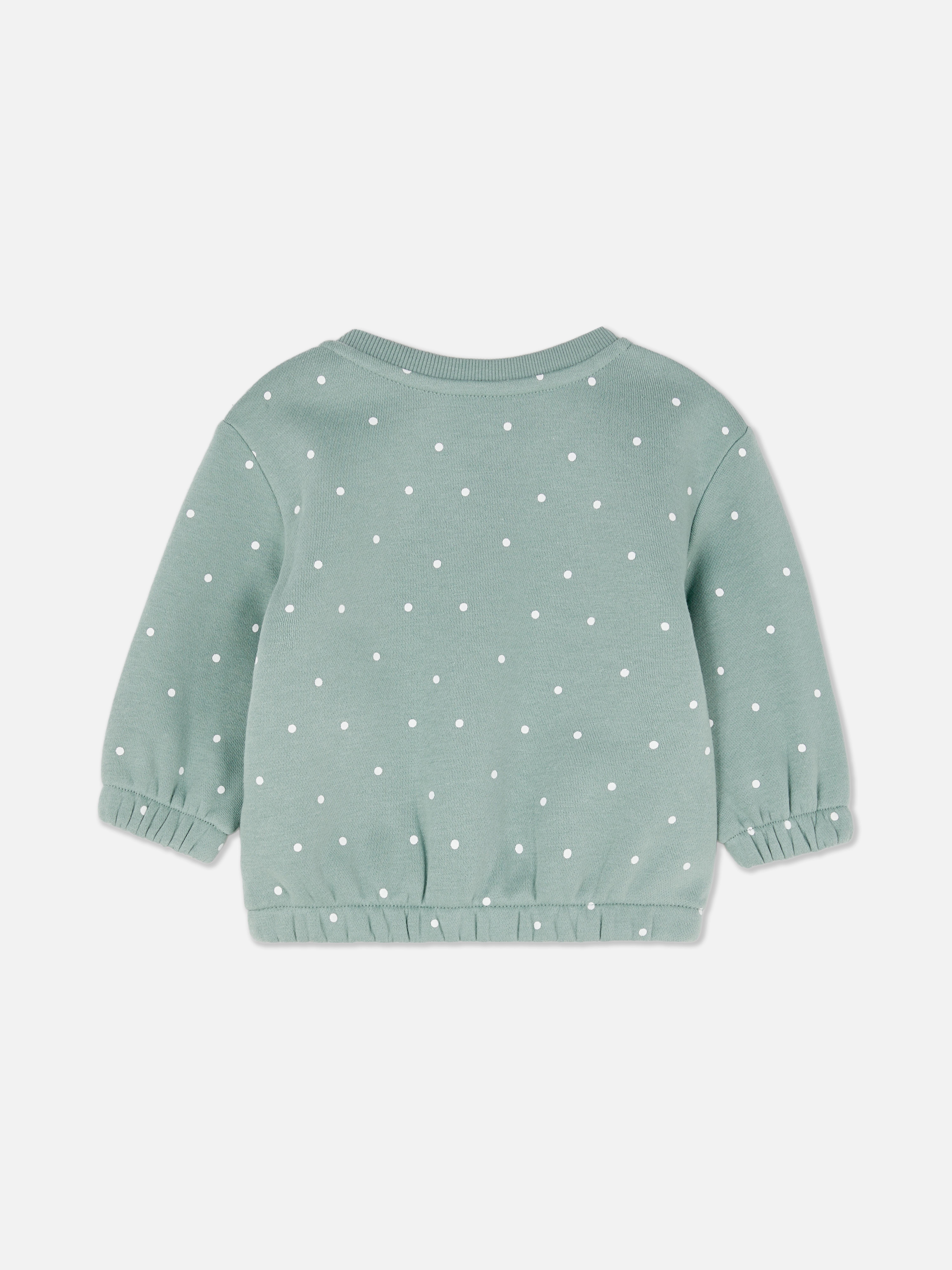 Matchend sweatshirt met ronde hals