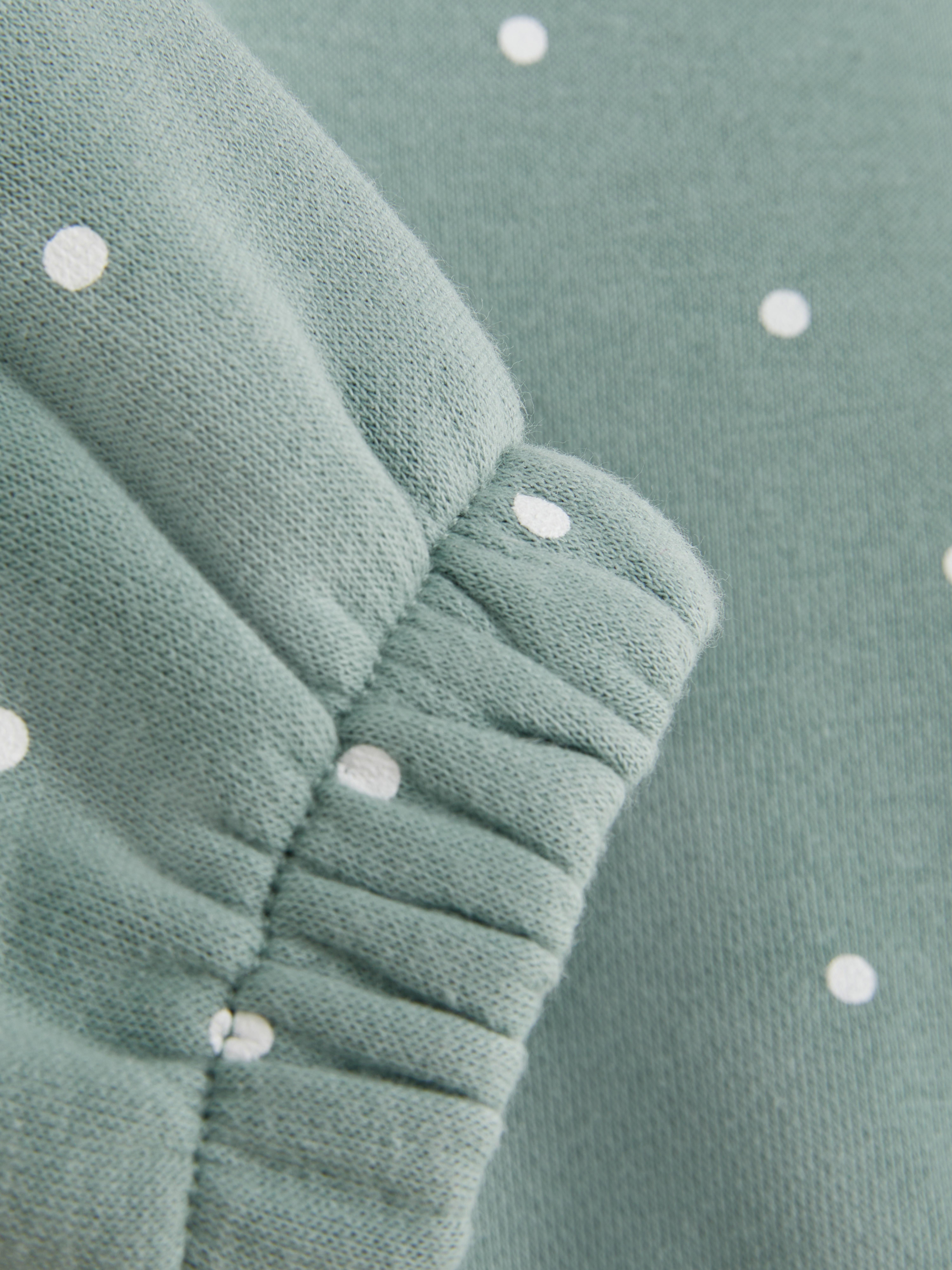 Matchend sweatshirt met ronde hals