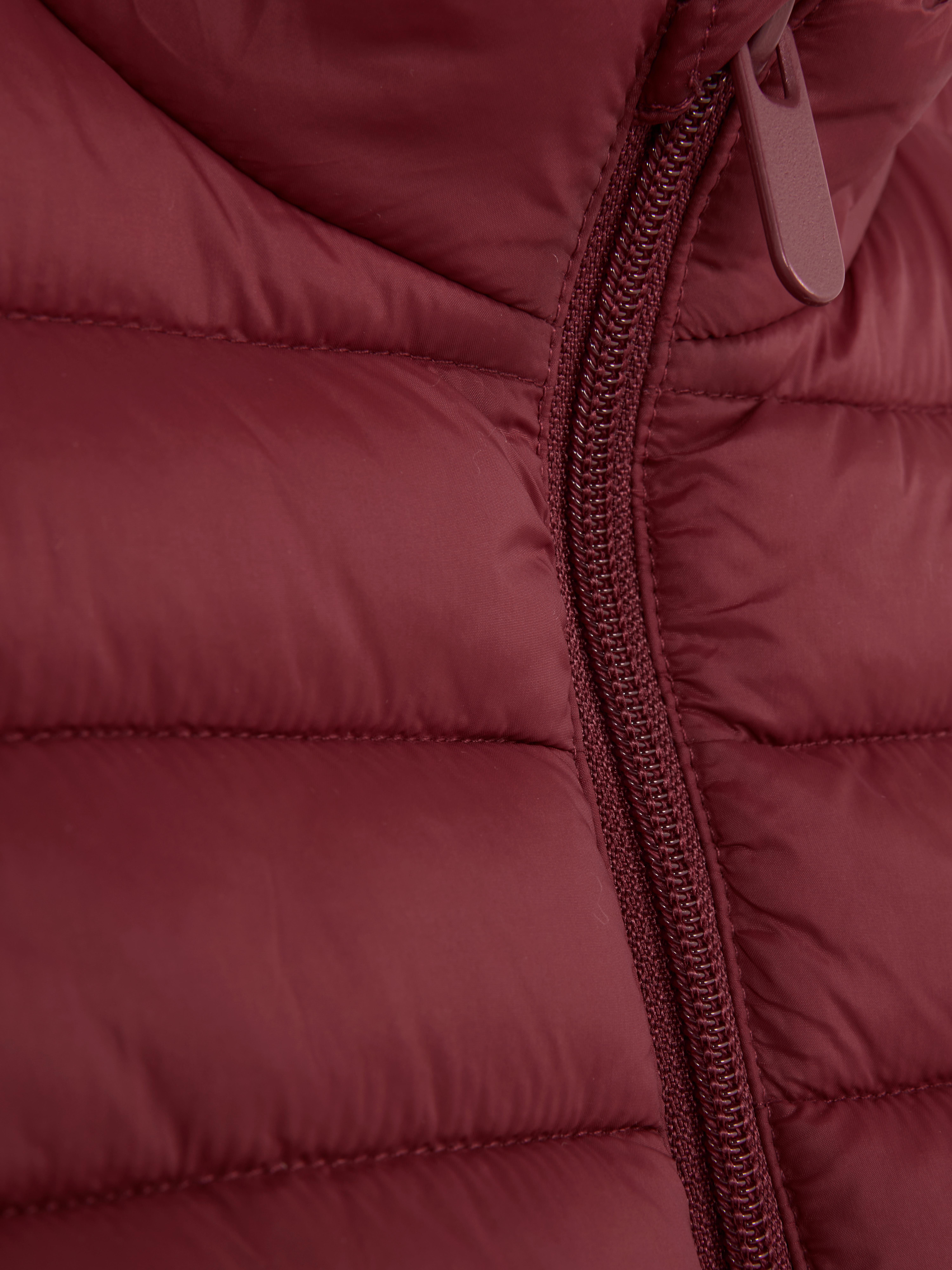 Vestă căptușită cu fermoar