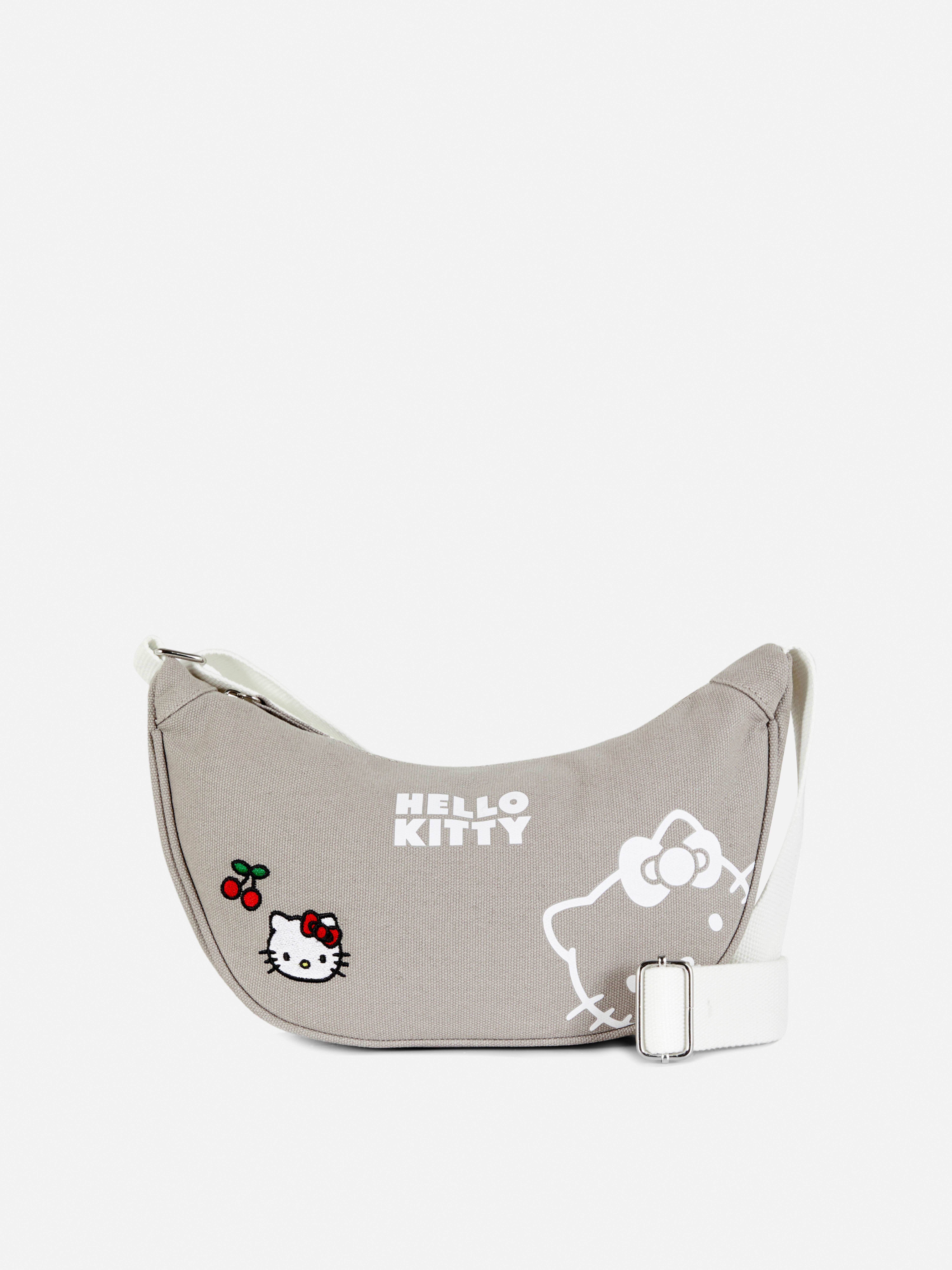 Hello Kitty Embroidered Sling Bag