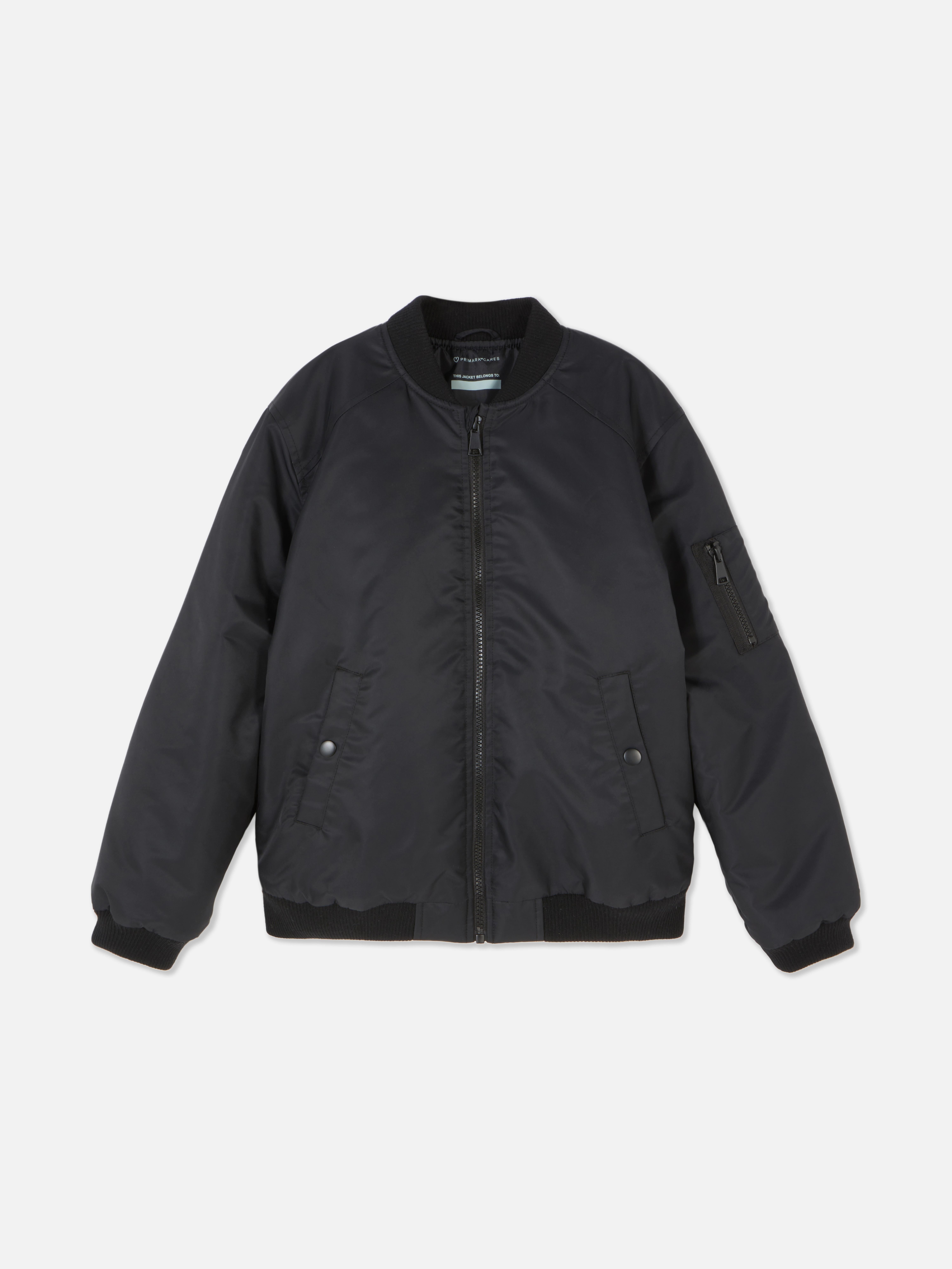 Bomberjack met rits Zwart Jongens Primark