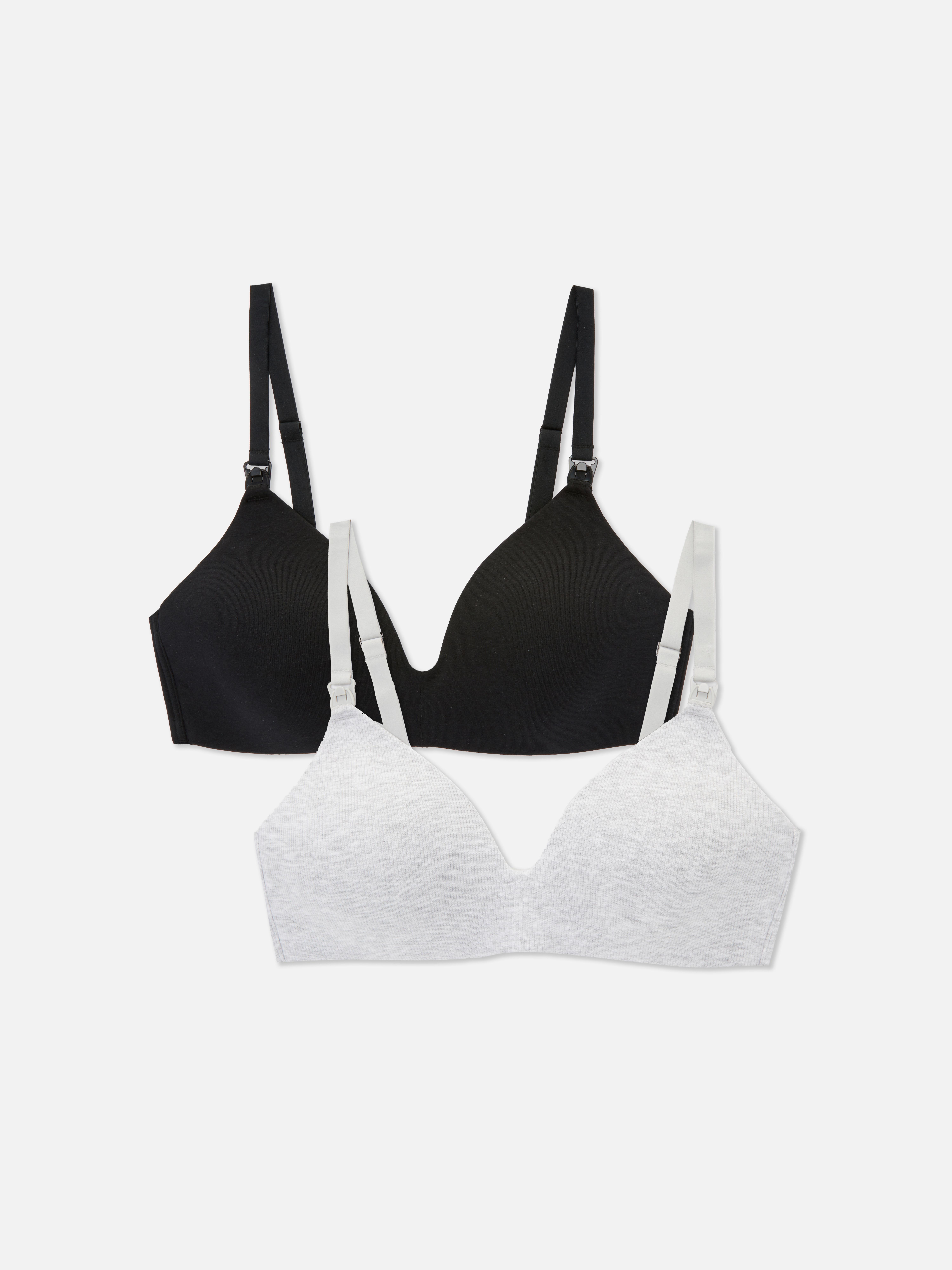 2pk Cotton Maternity Bras