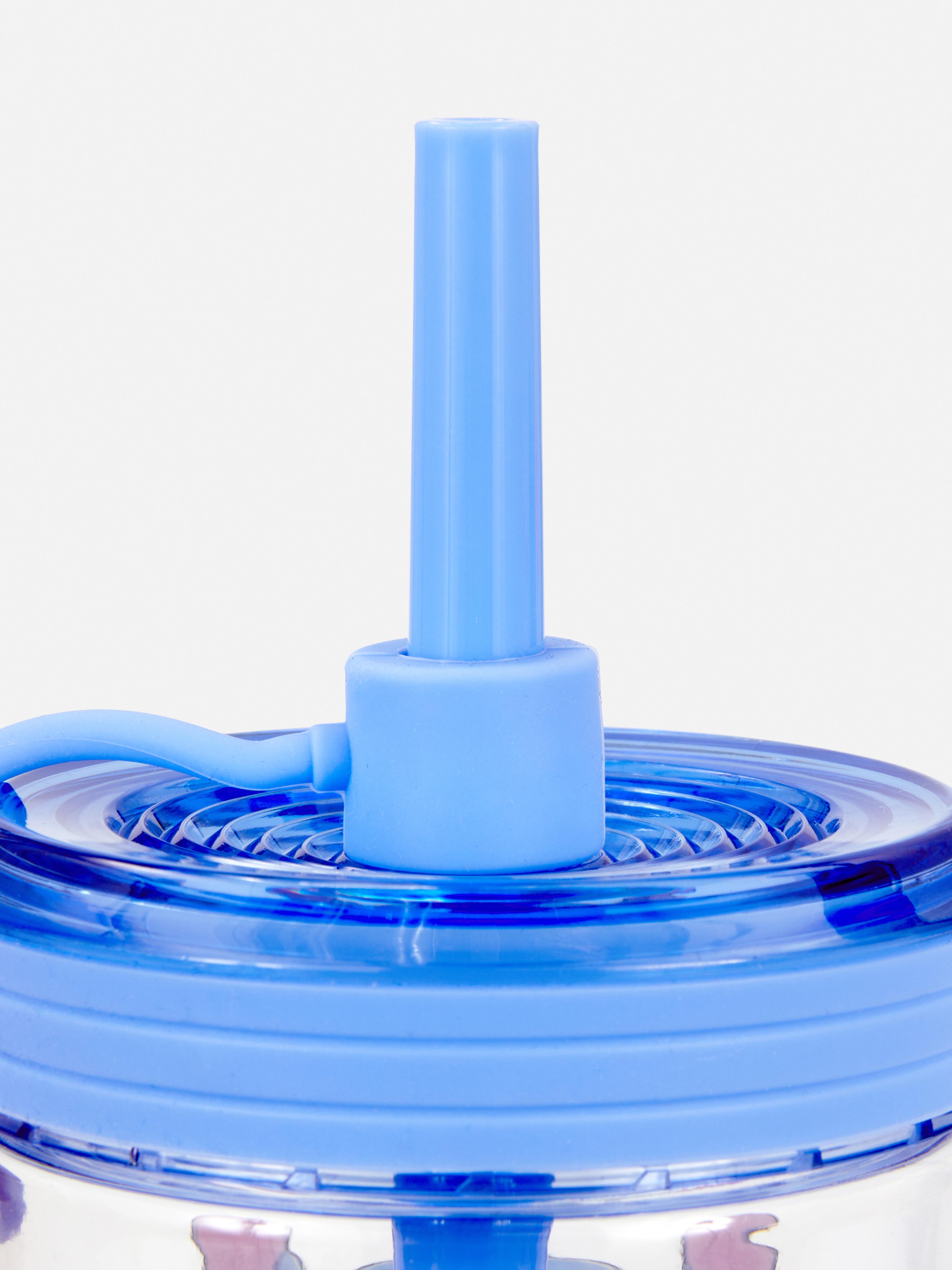 Blue Disney's Stitch Clear Cup and Straw Primark