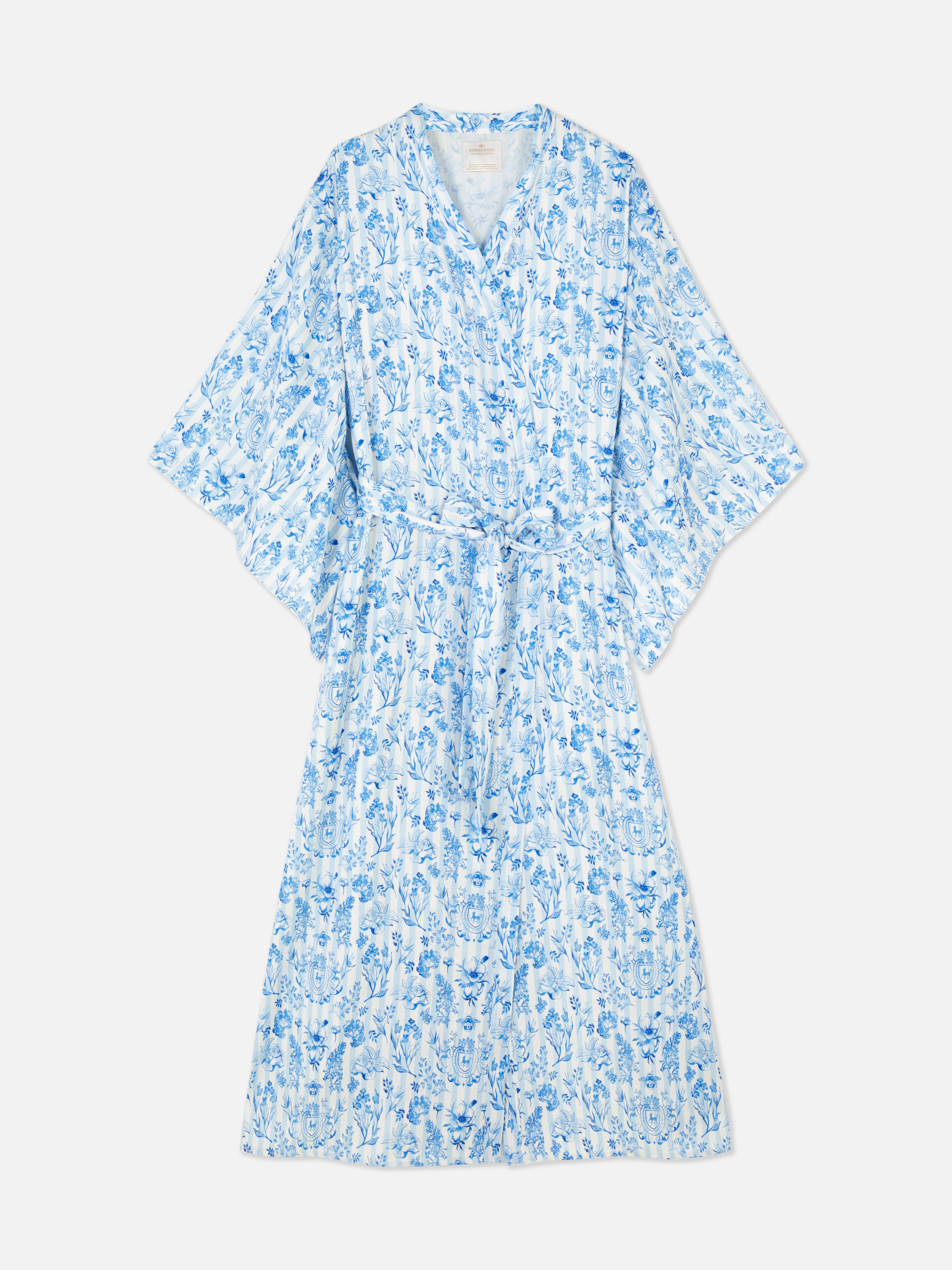 black dressing gown primark