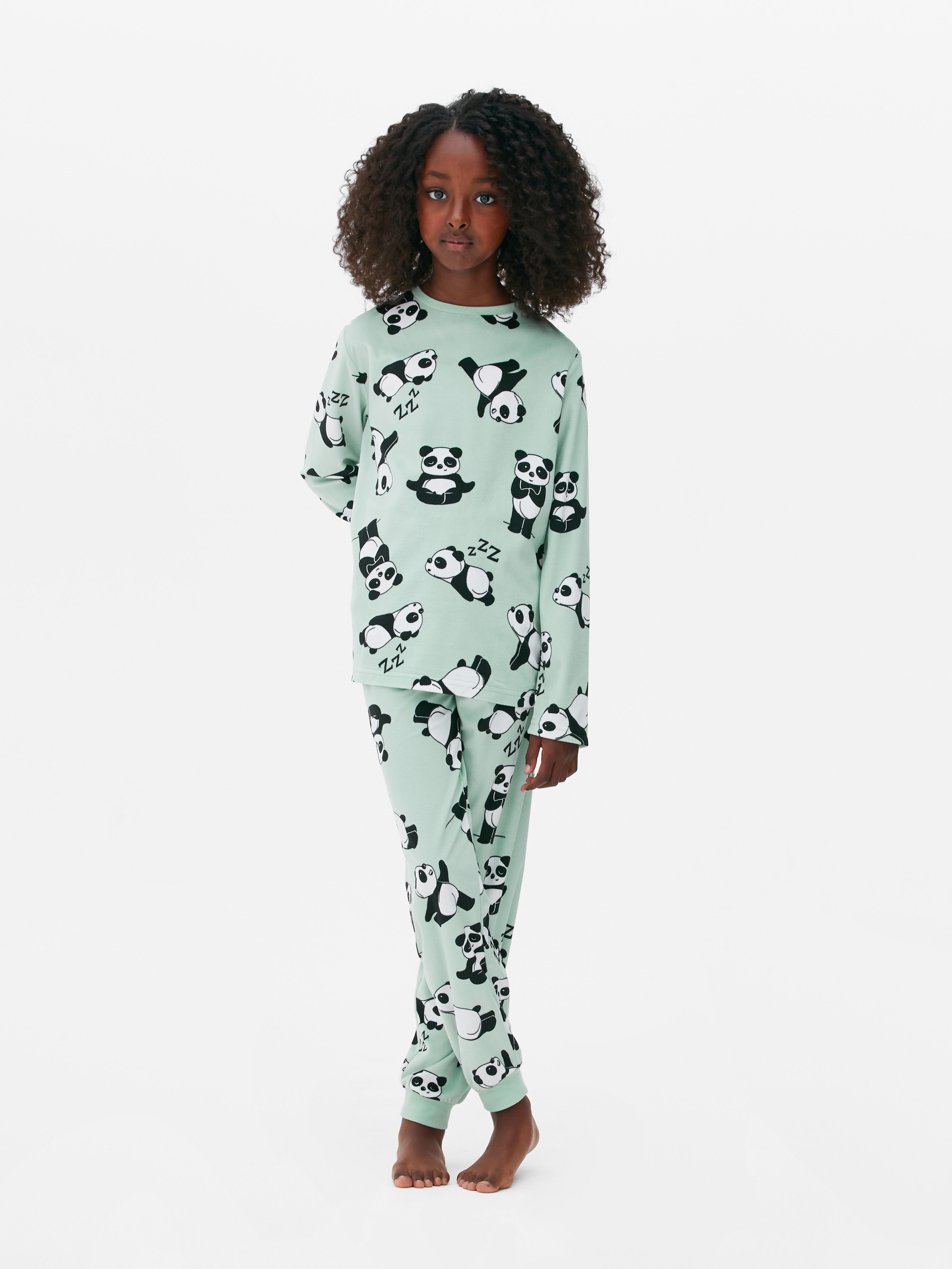 Womens panda pyjamas sale