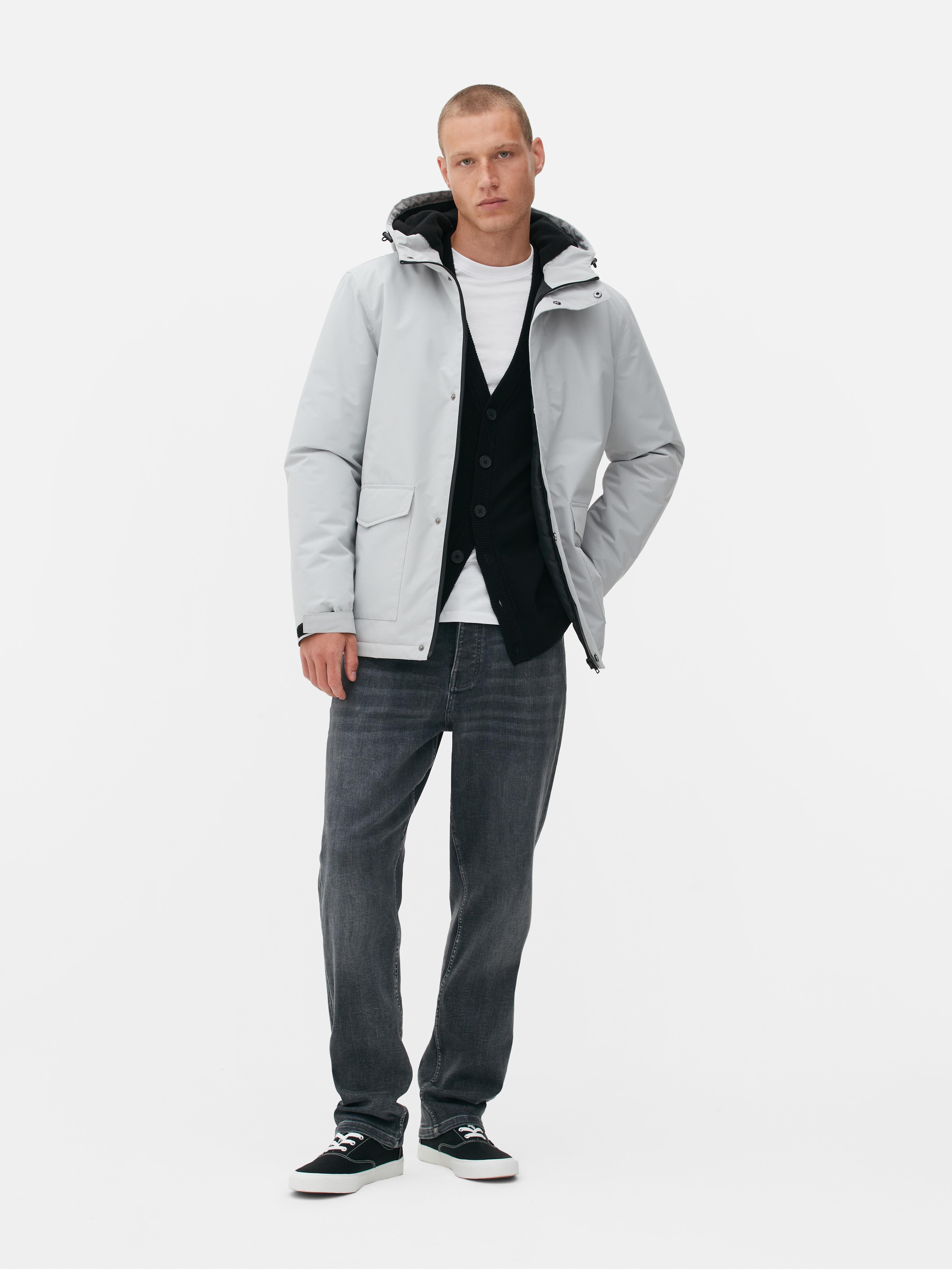 Abrigo corto acolchado Color crudo Hombre Primark