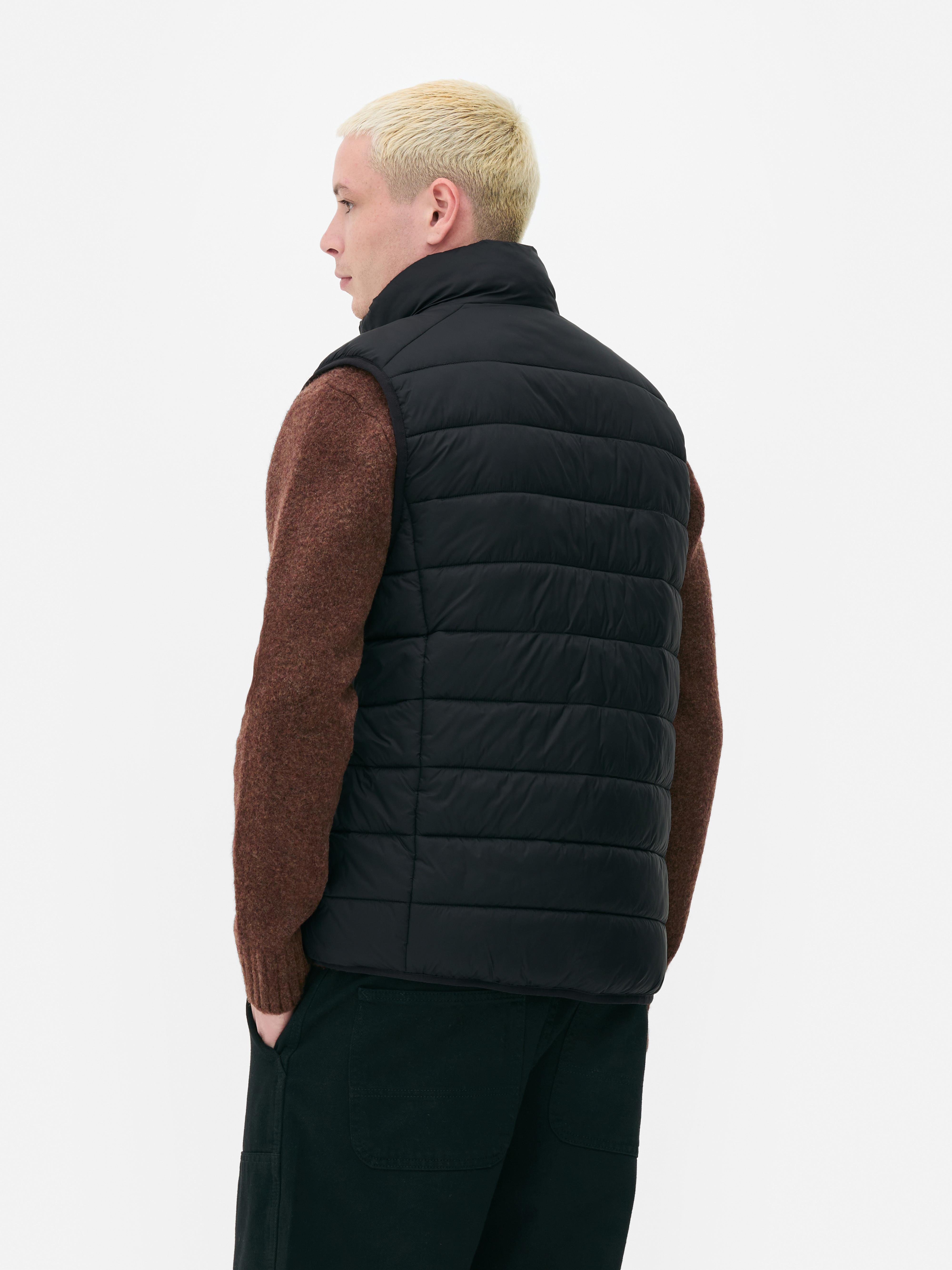 Veste rembourrée et zippée sans manches