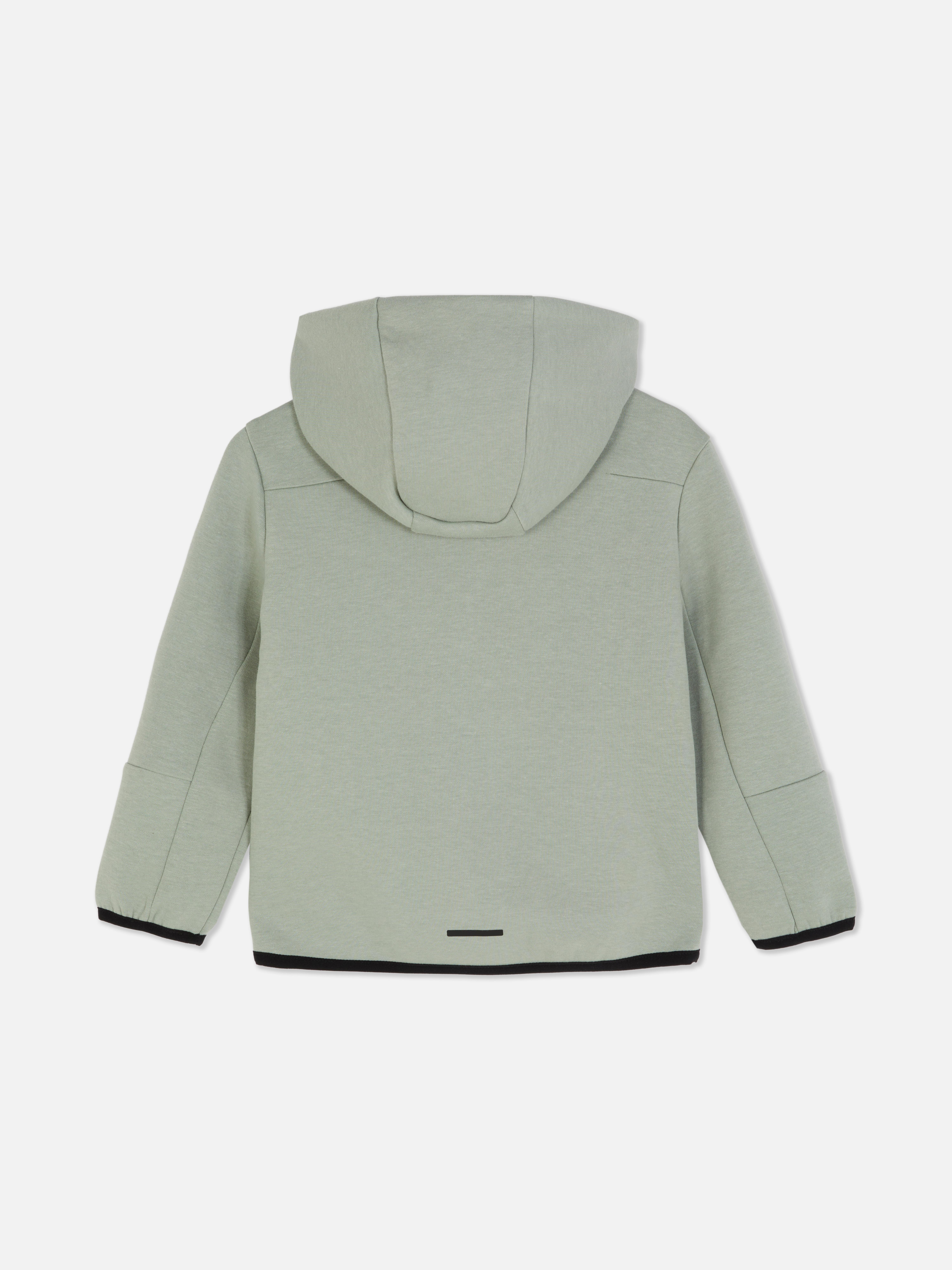 Boys Light Green Bonded Zip Hoodie | Primark