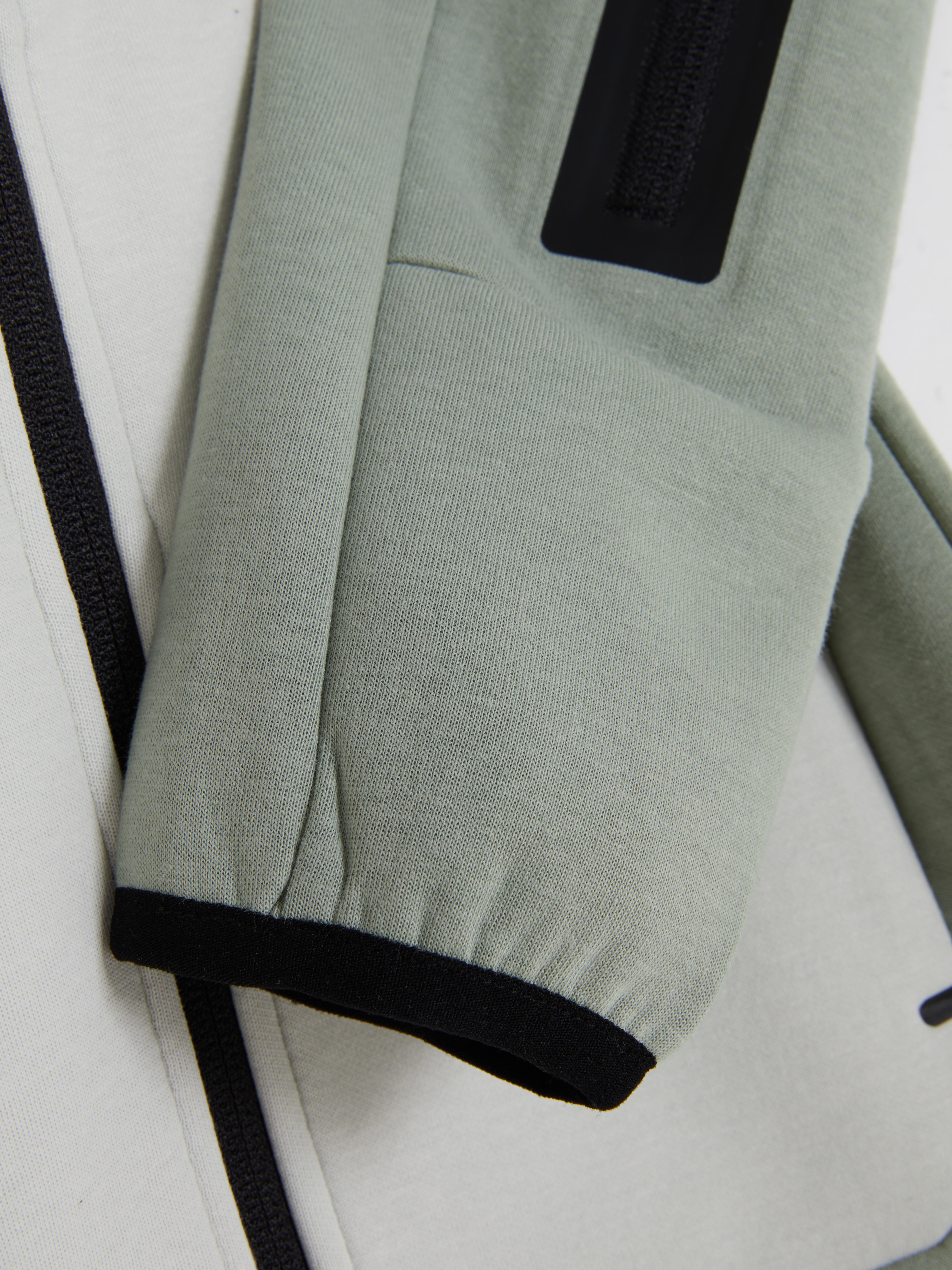 Bonded-Hoodie mit Reißverschluss