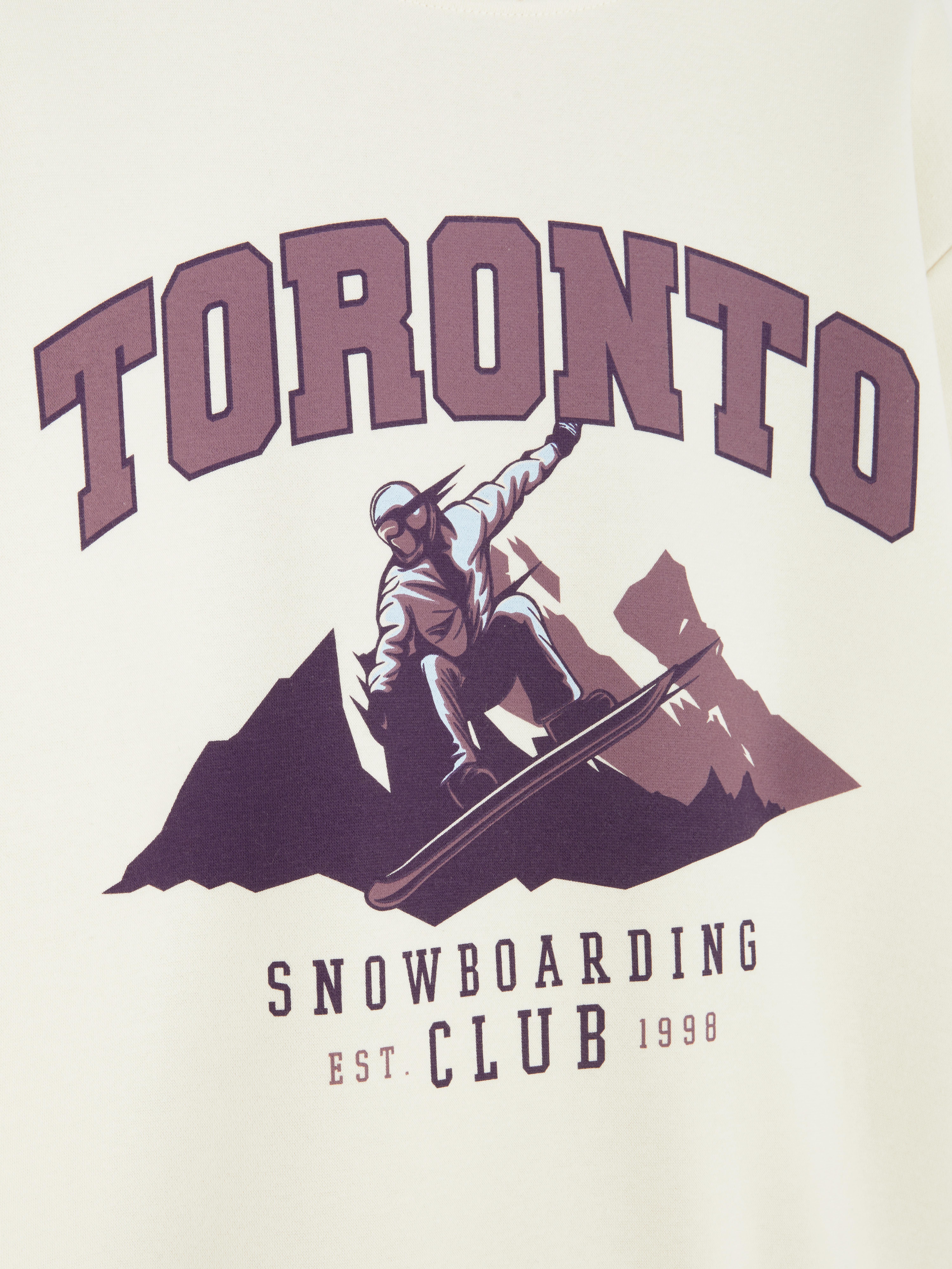Sweat-shirt graphique