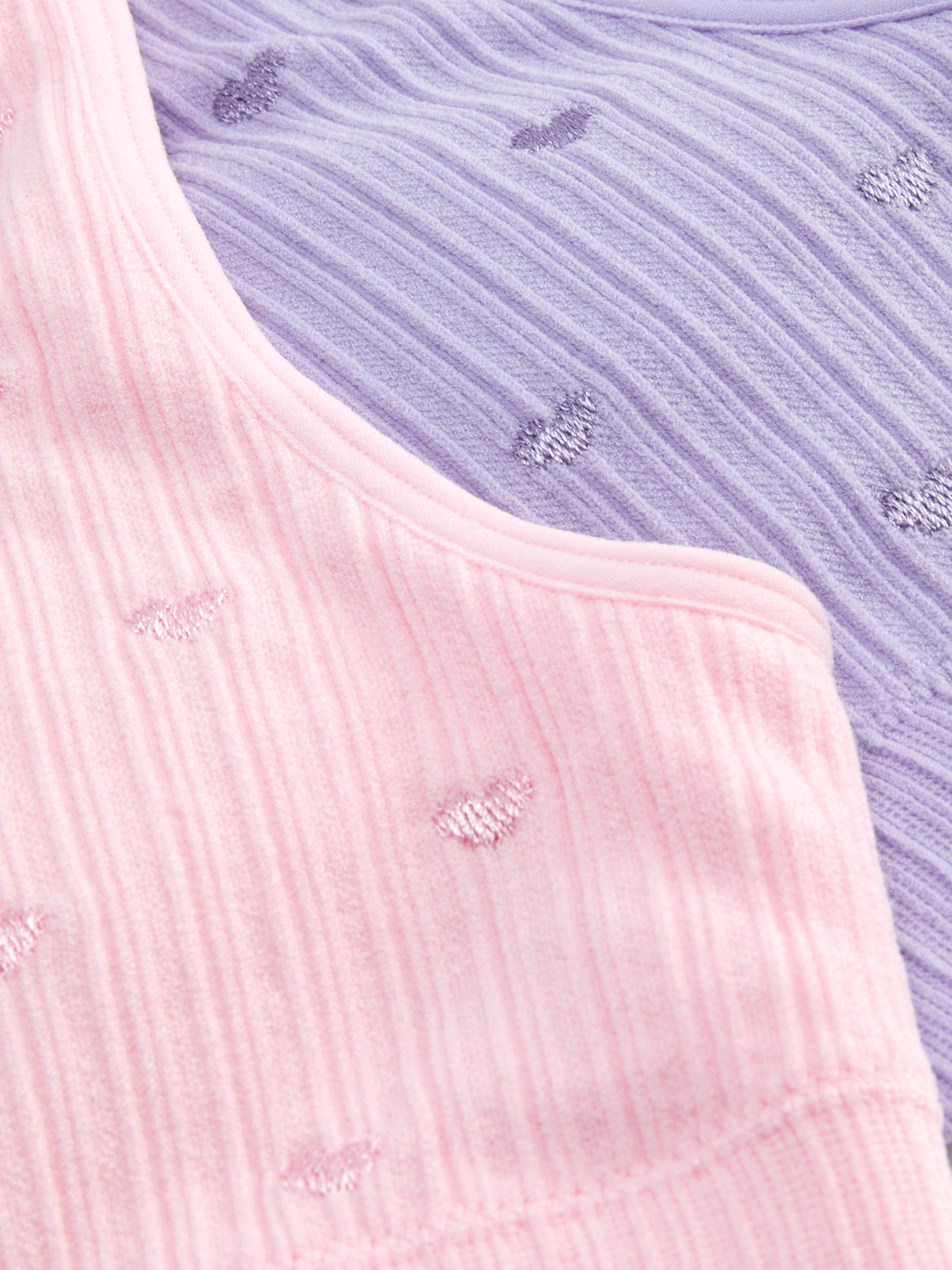 Heart Embroidered Cropped Vests