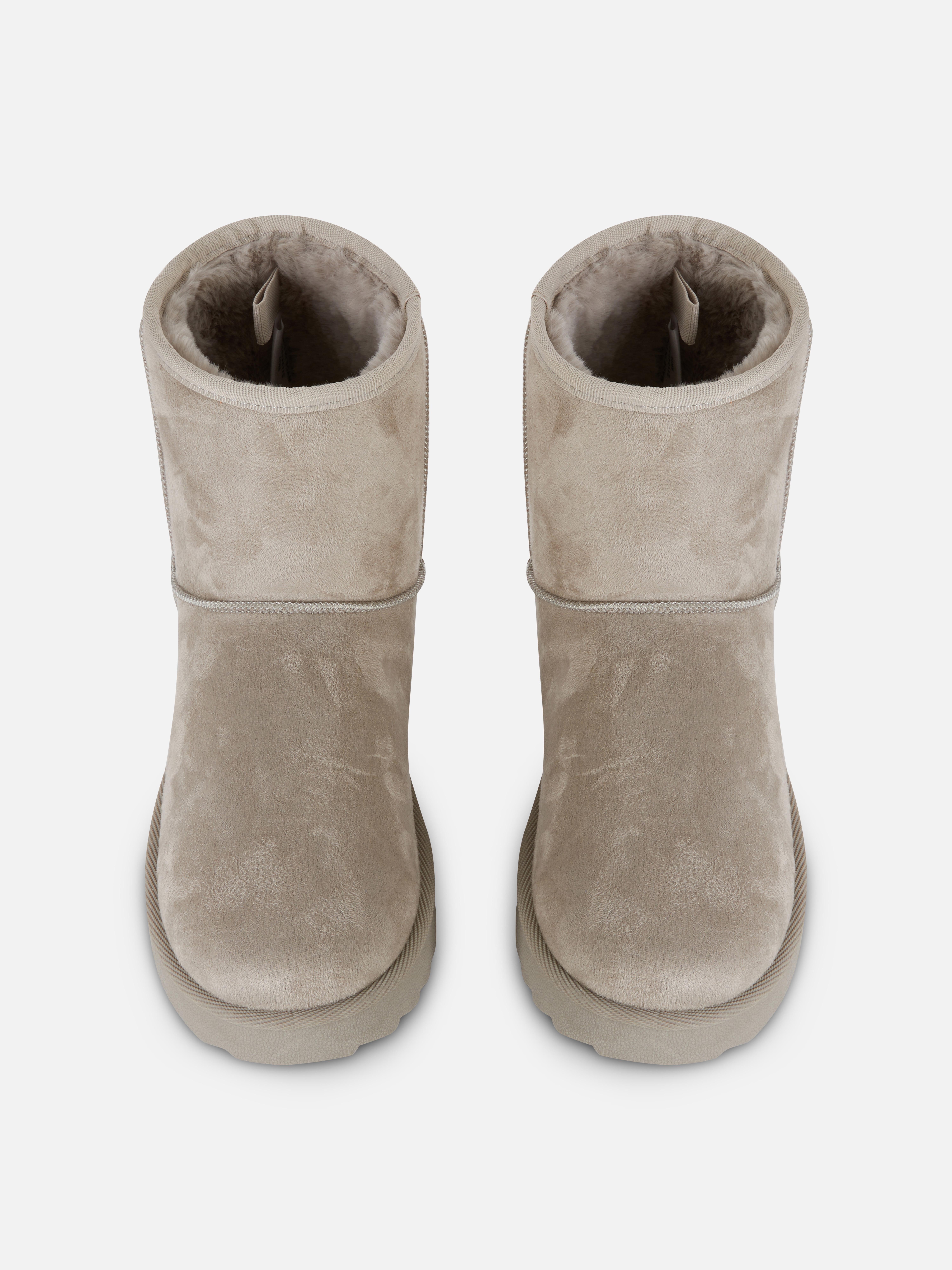 Primark grey boots best sale