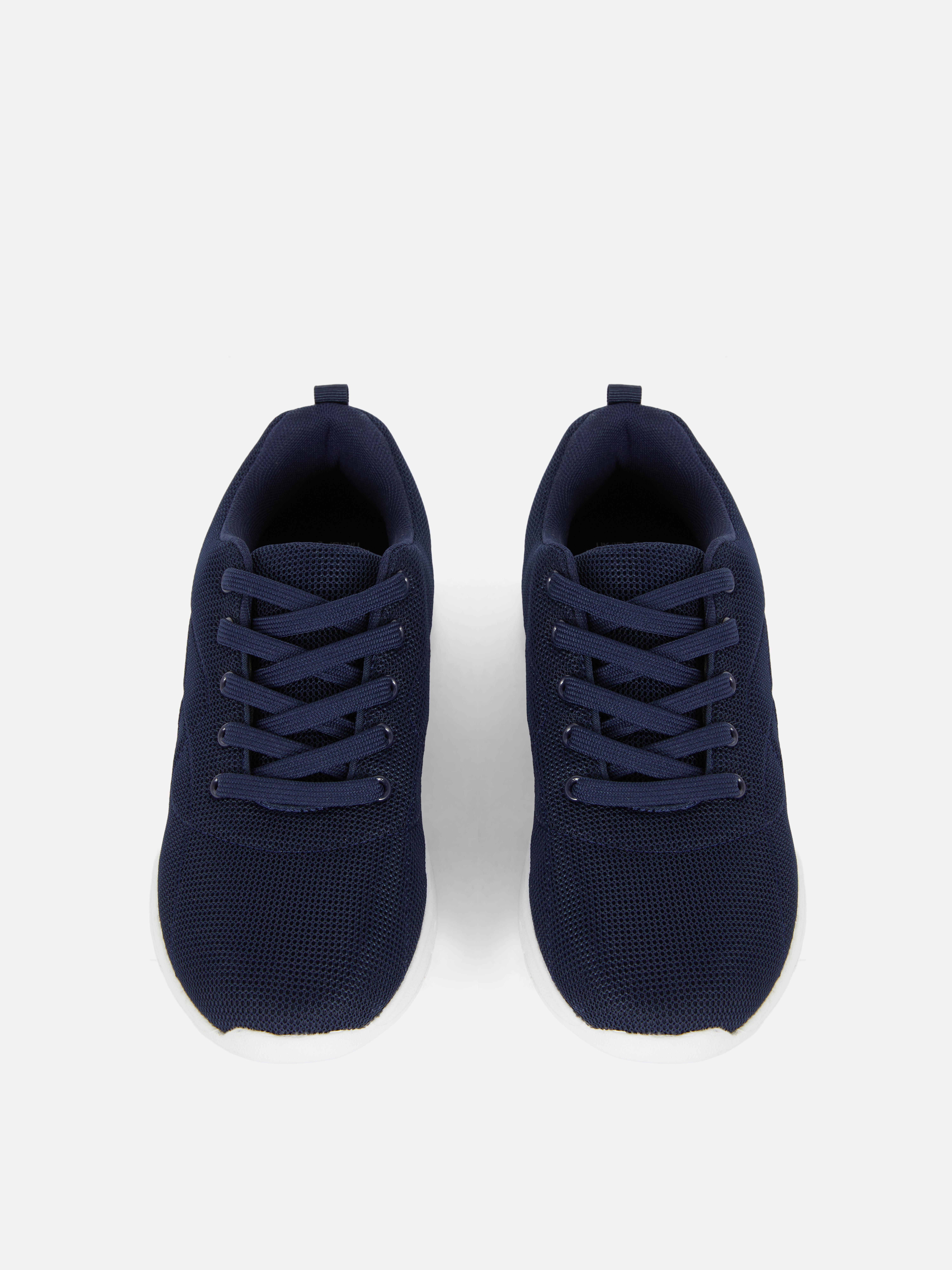 Sneaker aus Stoff mit Schnürsenkeln - Marineblau - Jungen | Primark
