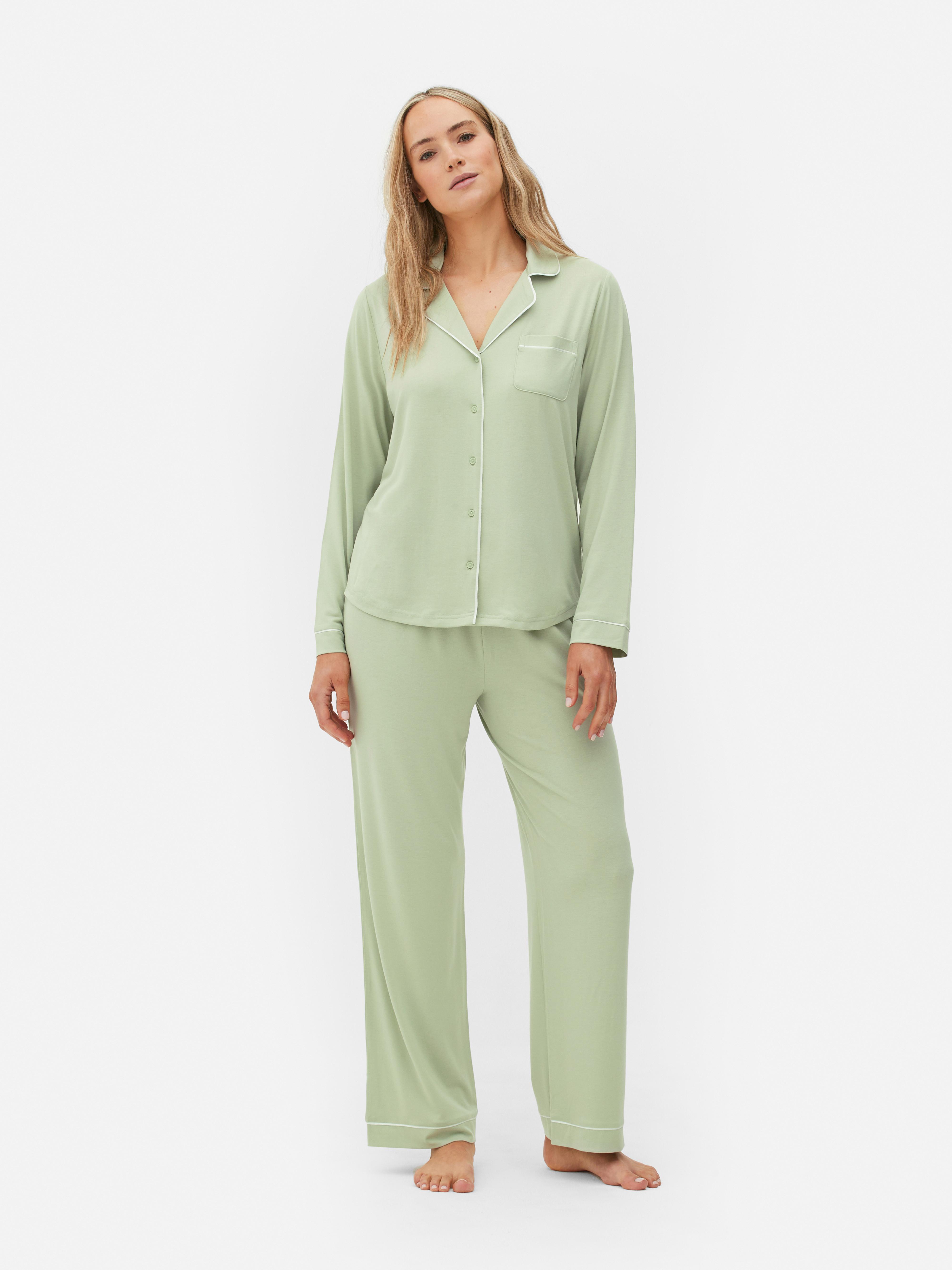 Ringella dames pyjama knoopsluiting 5511246 ciel