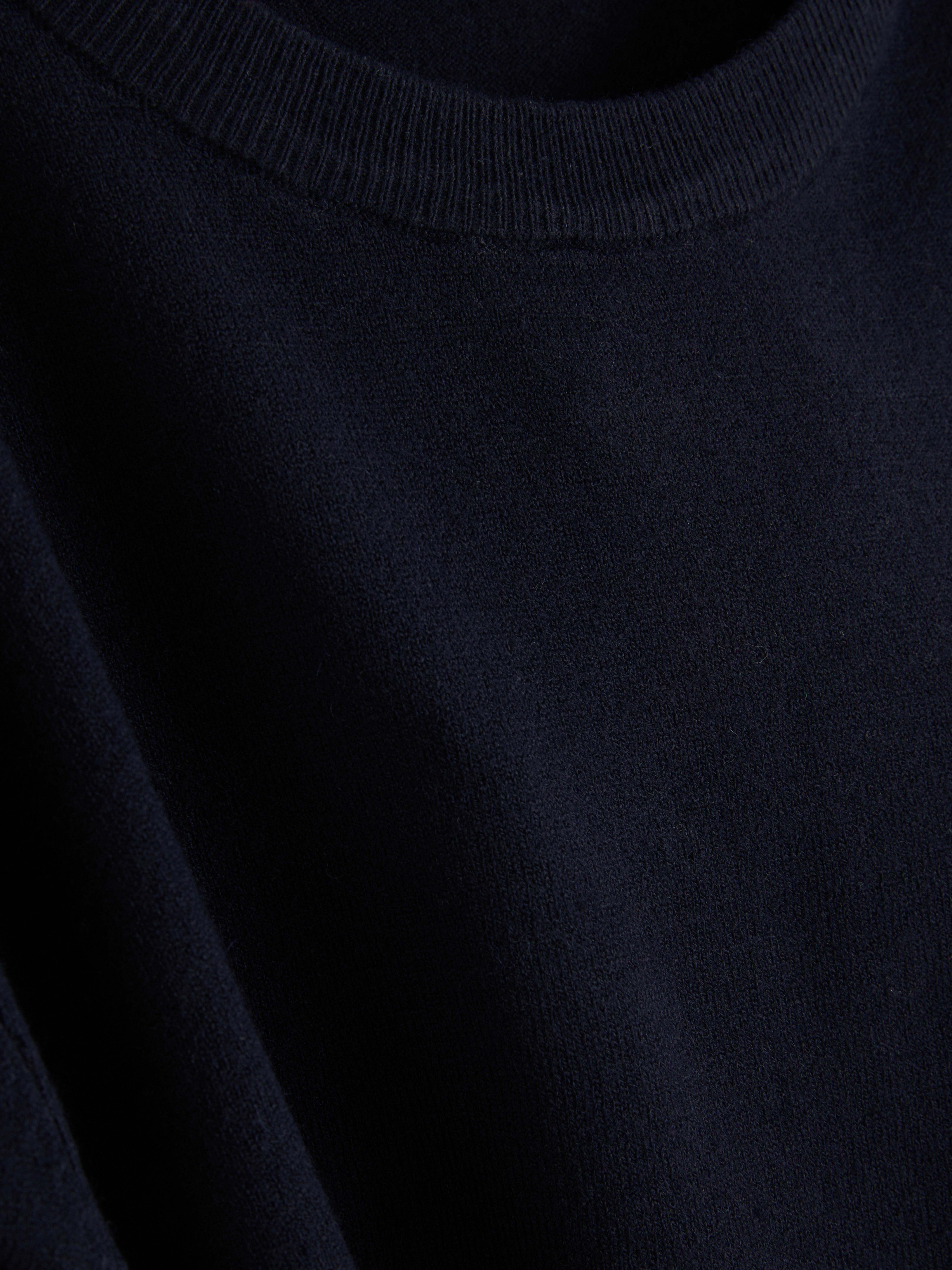 Crew Neck Fine Knit Jumper