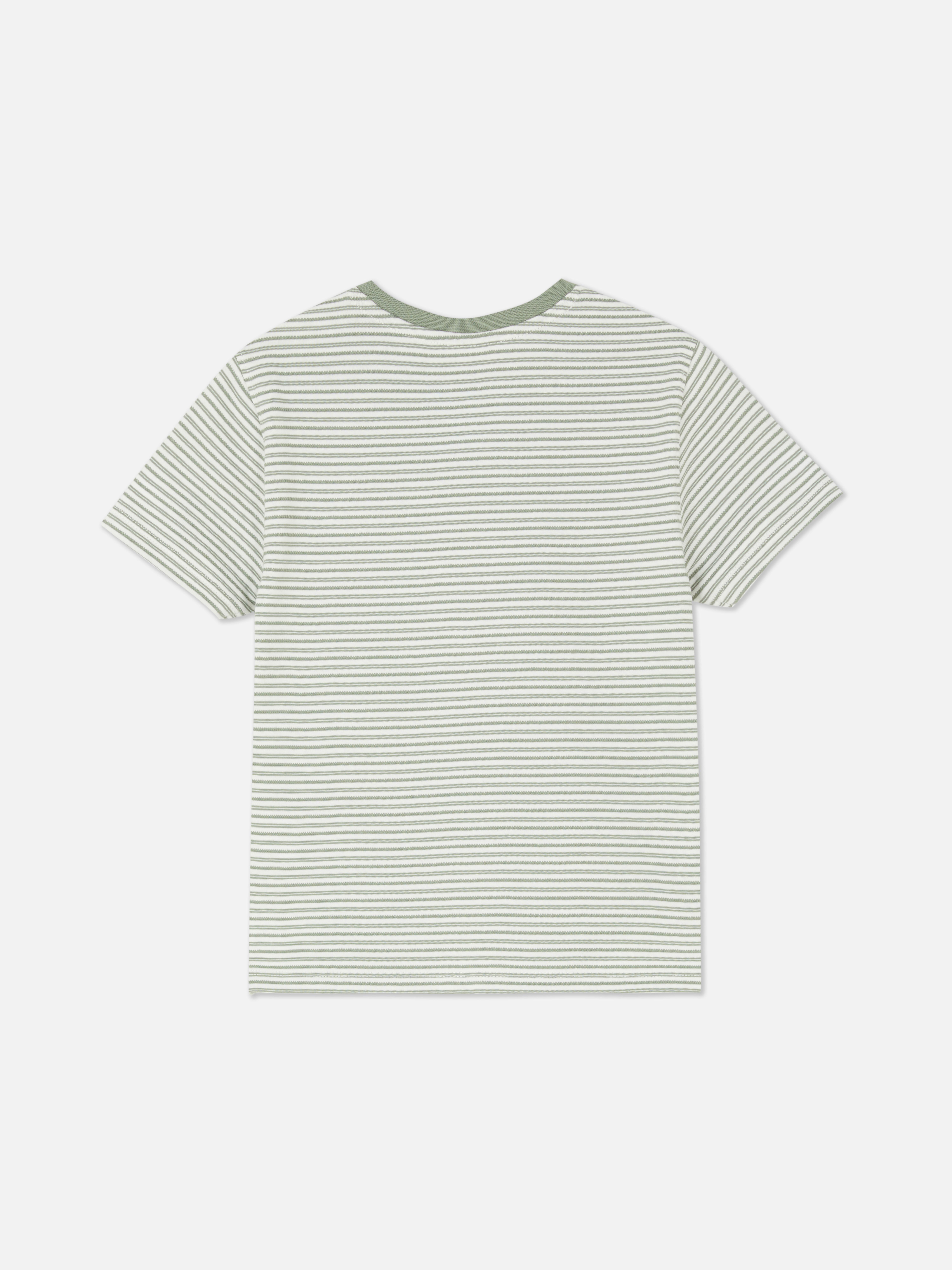 Camiseta rayas negras y blancas niño primark online