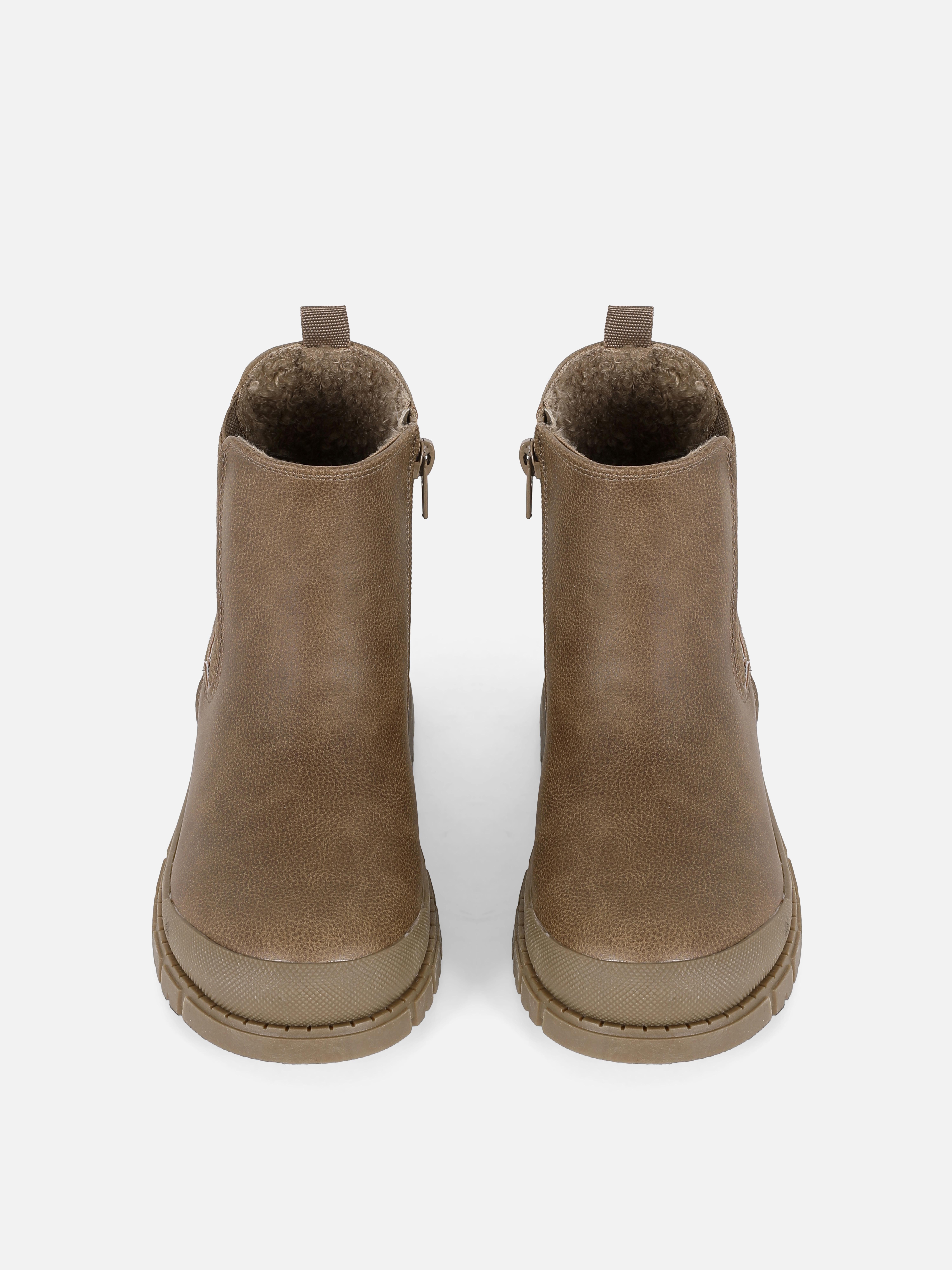 Boys Tan Lug Sole Chelsea Boots Primark