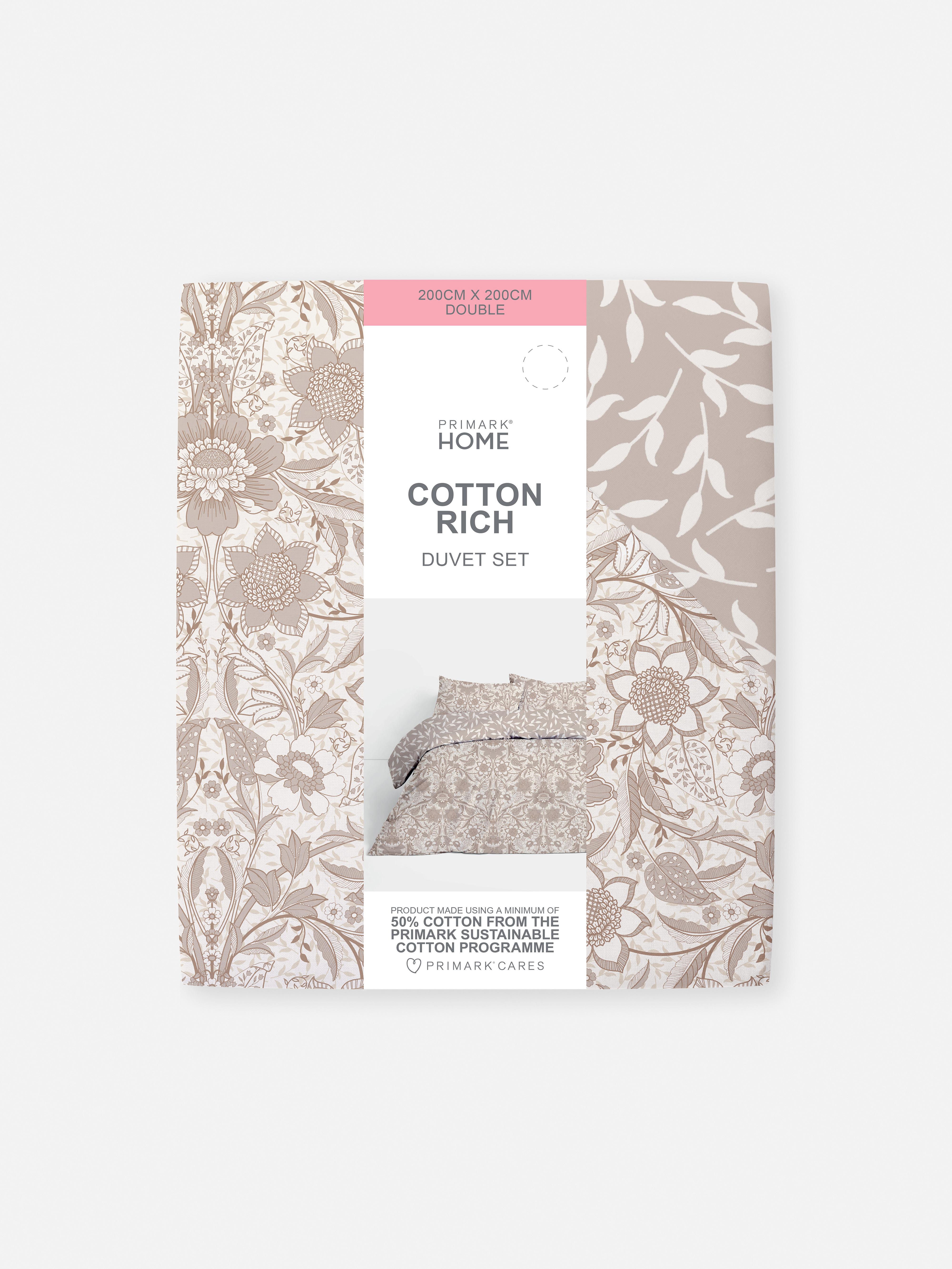 Natural Paisley Double Duvet Cover Set Penneys