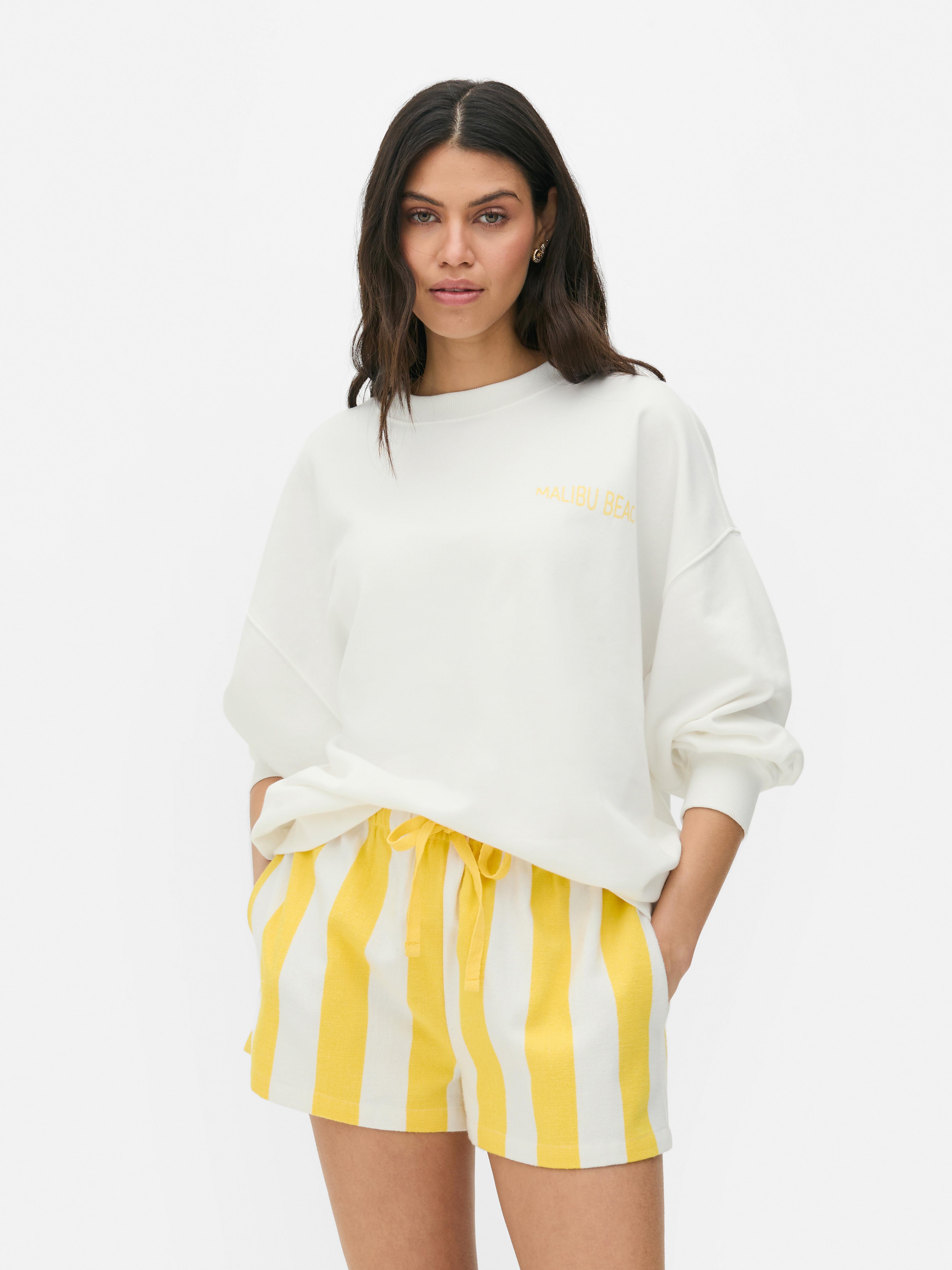 Bluza oversize z nadrukiem