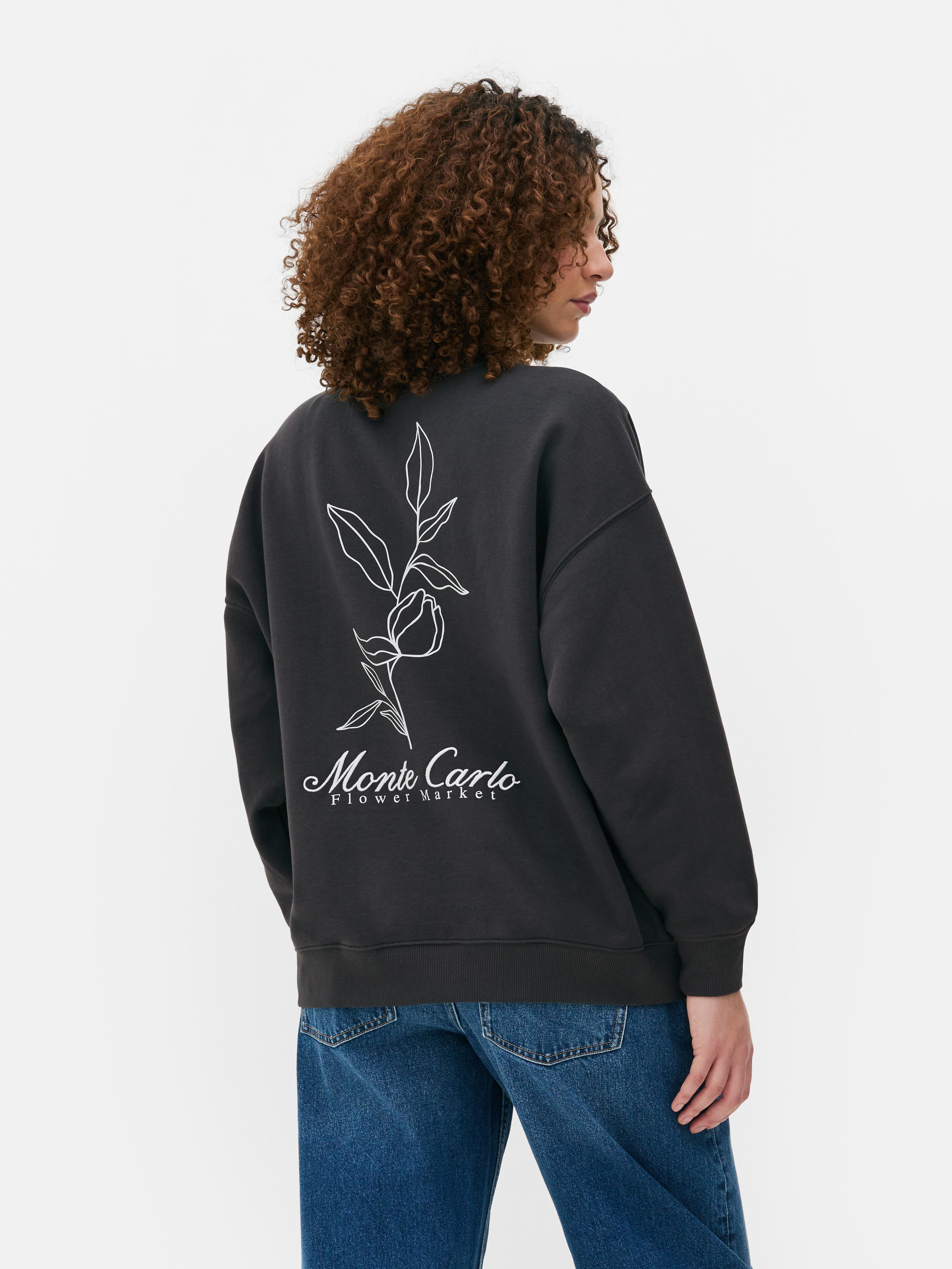 Oversized Graphic Sweatshirt