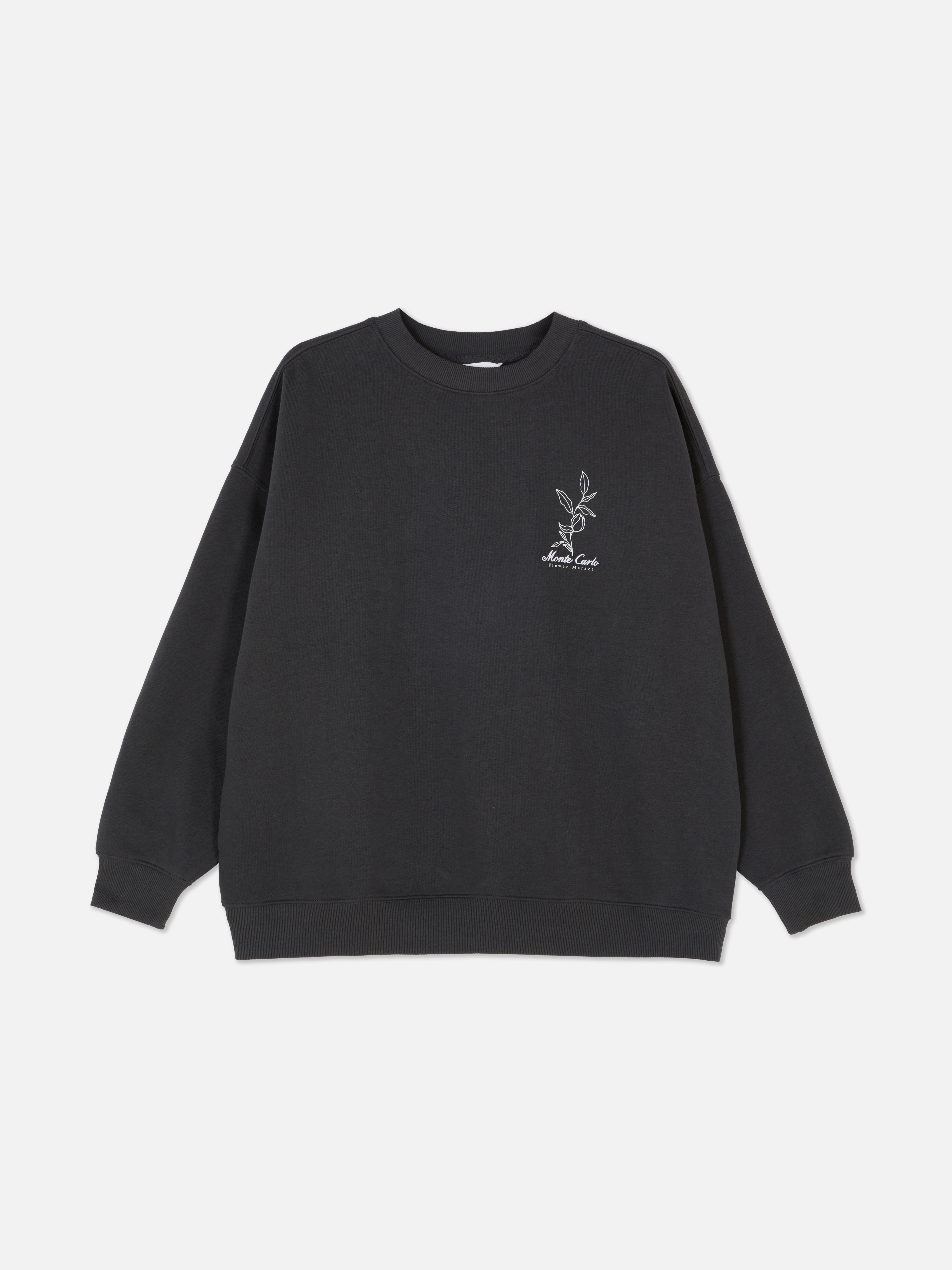 Oversized Graphic Sweatshirt