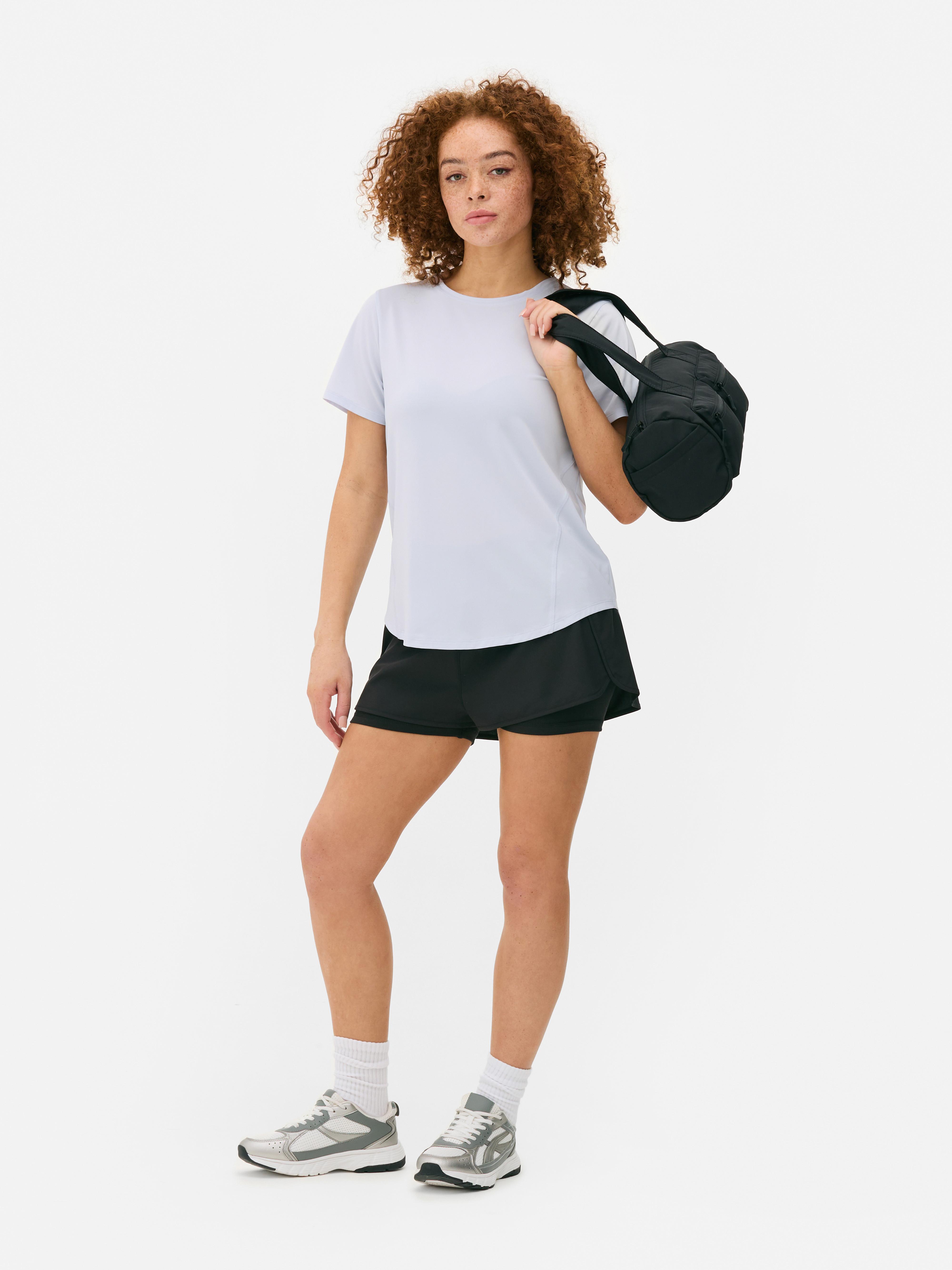 T-shirt girocollo sportiva