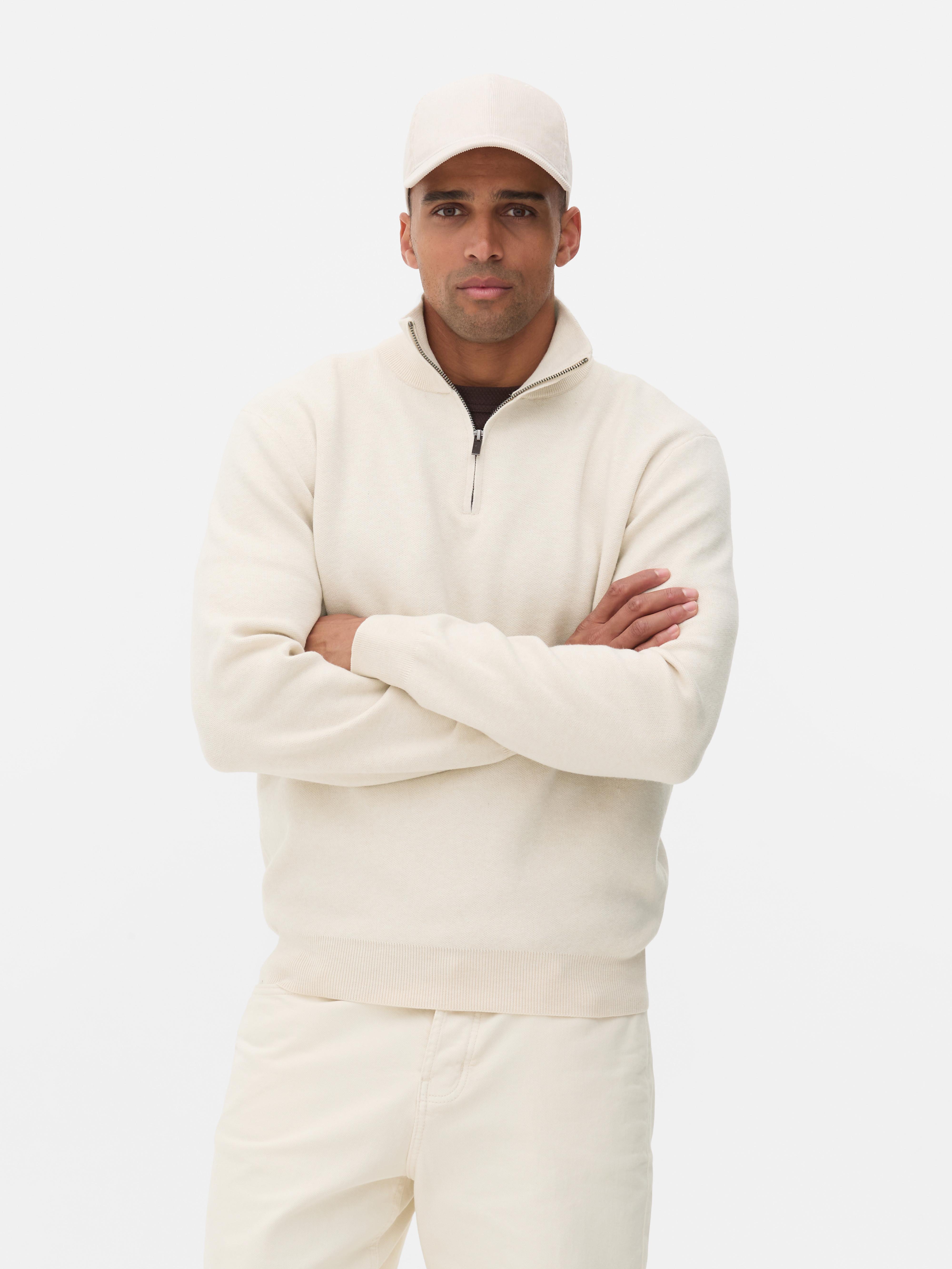 Men's Half-Zip Jumpers | Men's Quarter-Zip Jumpers | Primark