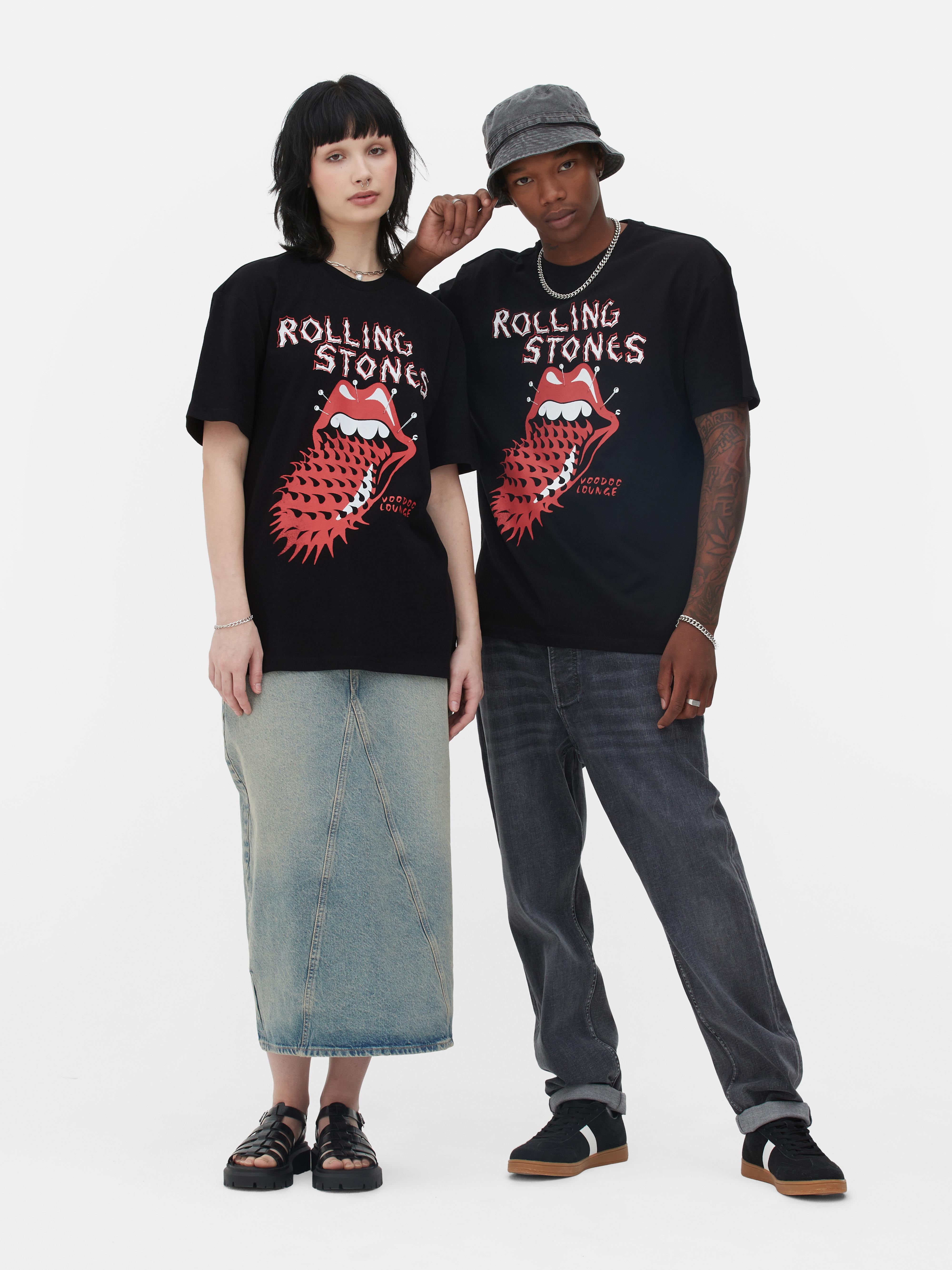 Camiseta con estampado gráfico de los Rolling Stones
