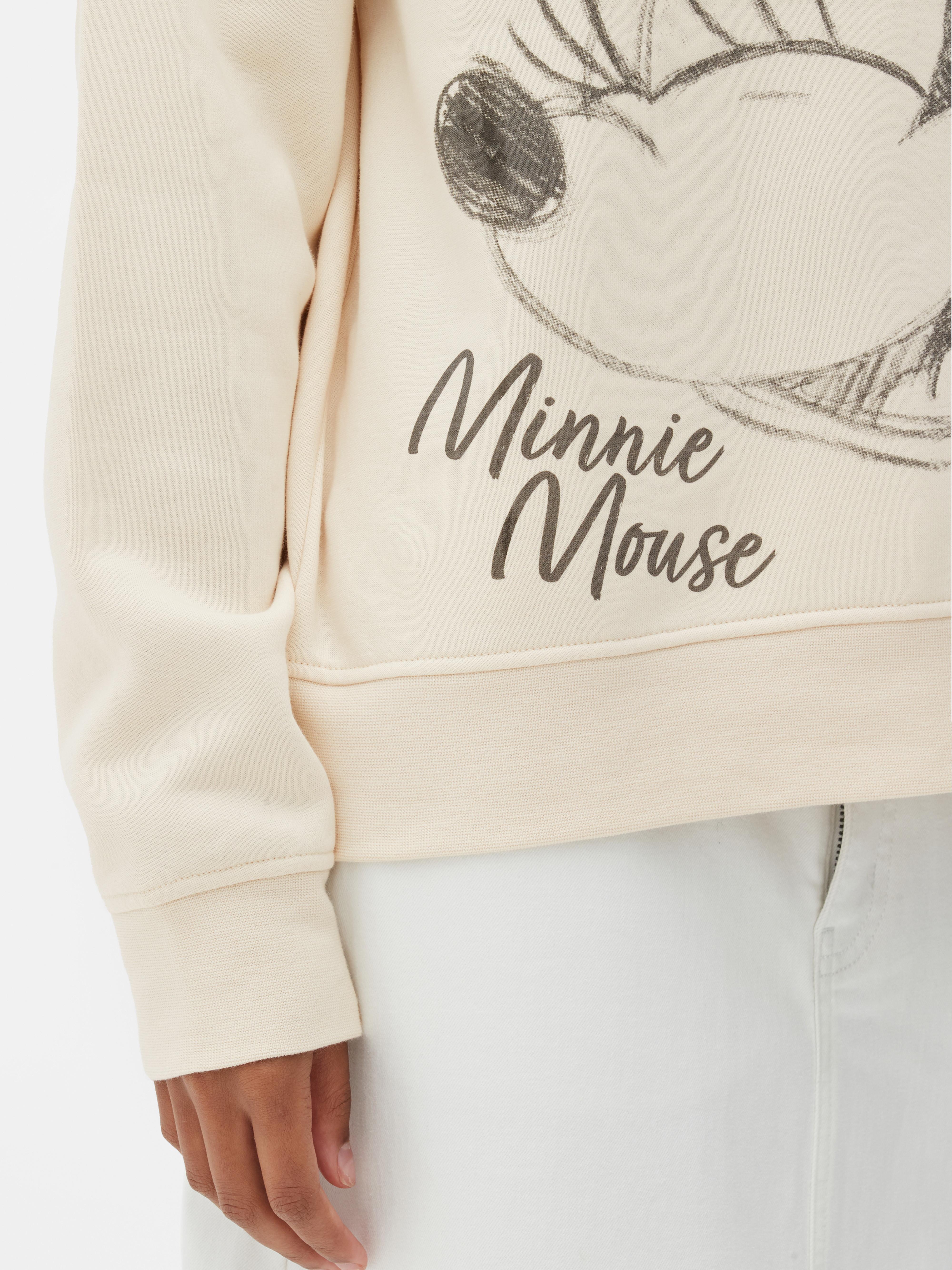 Women s Cream Disney s Minnie Mouse Sweatshirt Penneys