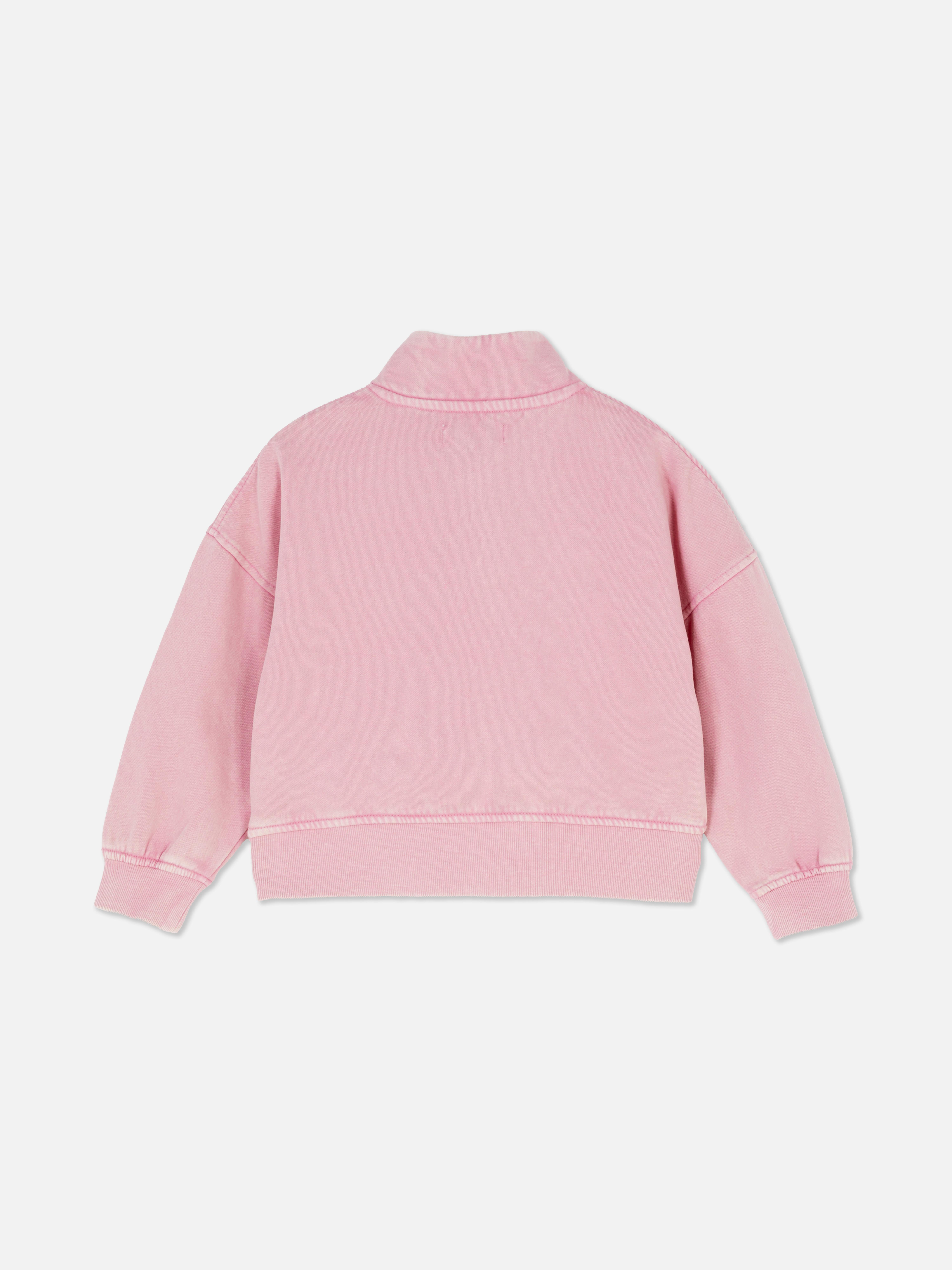 Pink funnel neck sweatshirt 2025