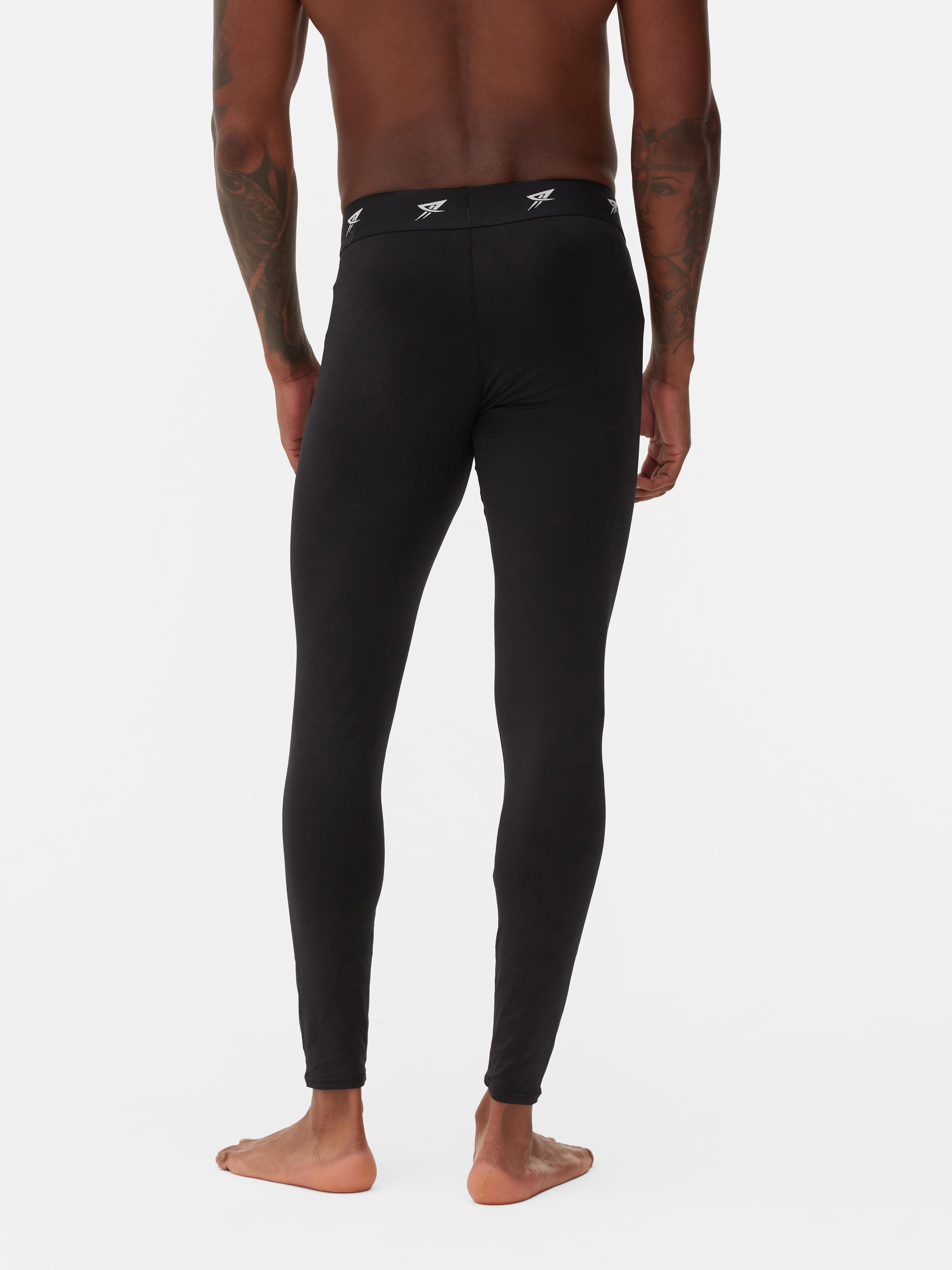 Legging de sport avec logo à la taille