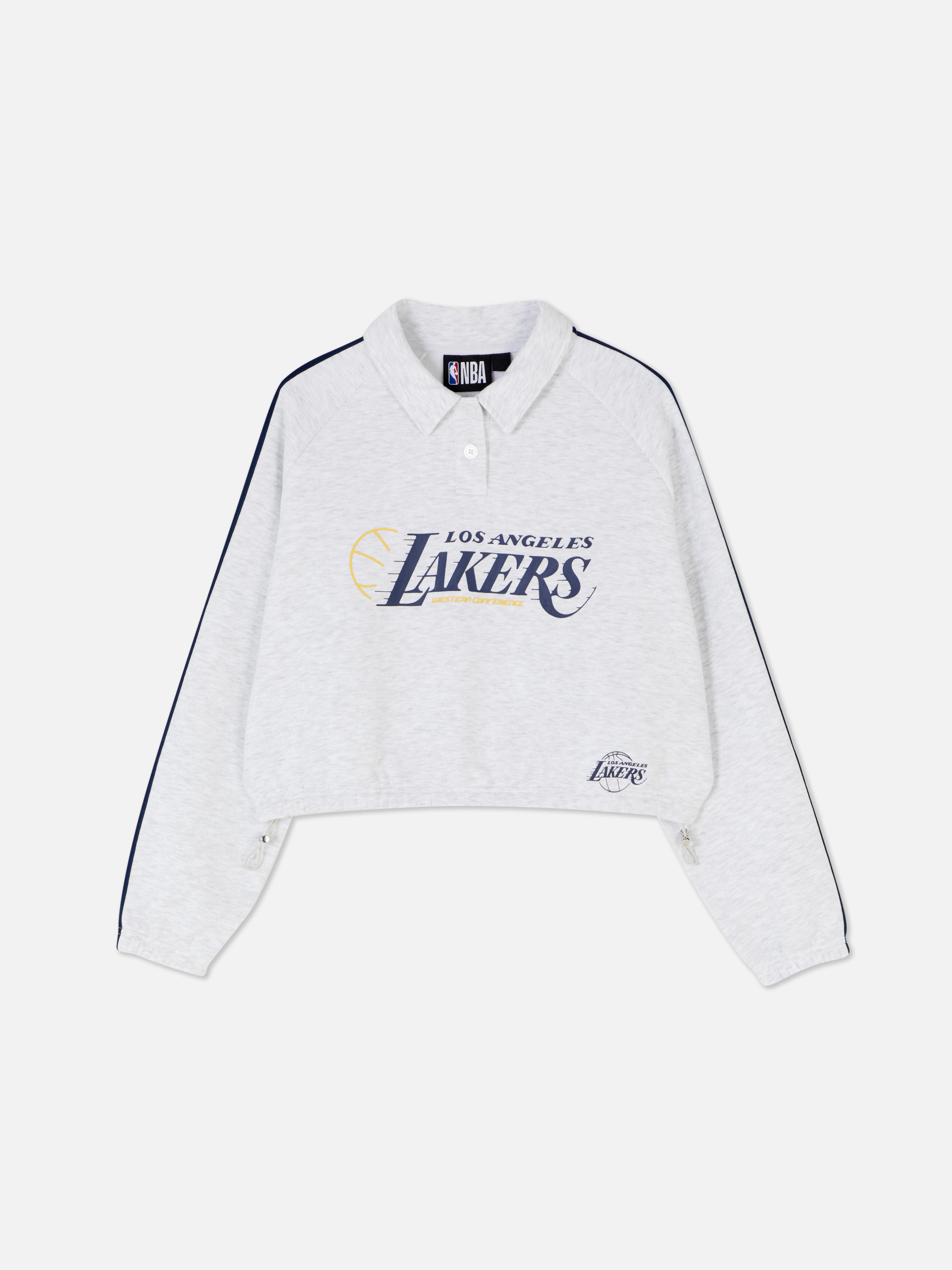 Polo Los Angeles Lakers Grigio mélange Donna Primark