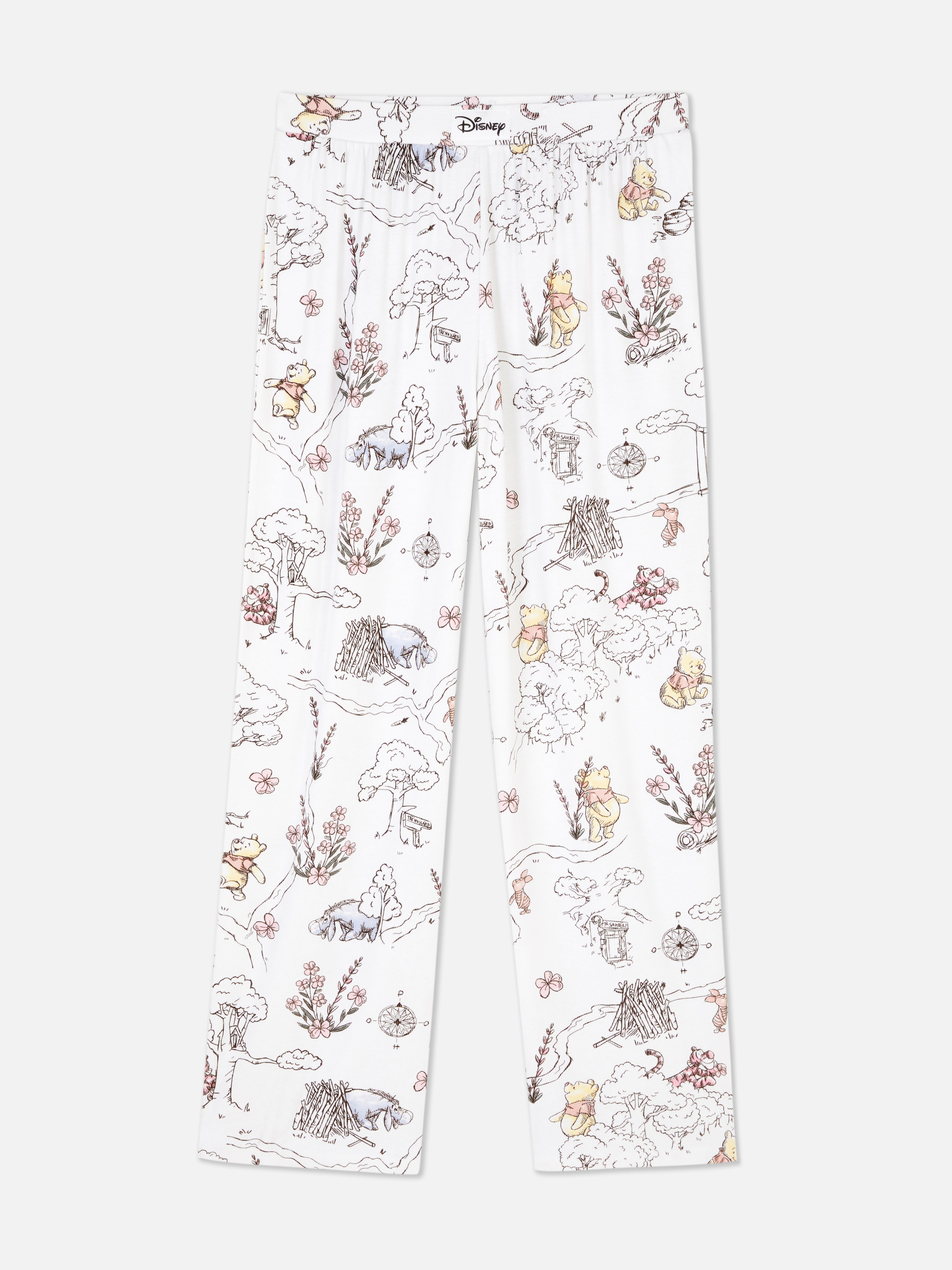 Disney’s Winnie the Pooh Wide Leg Pajama Bottoms