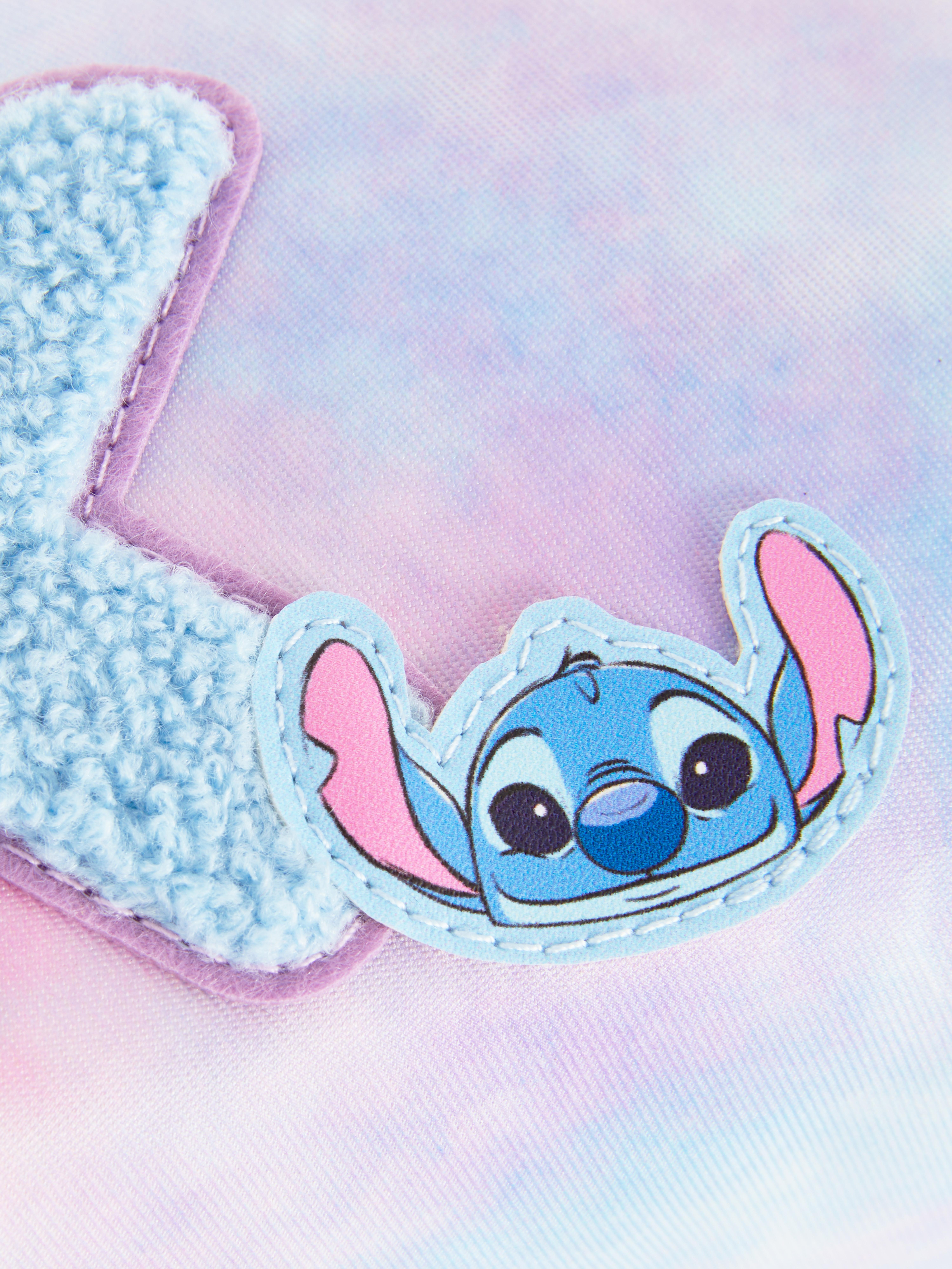 Bouclé tasje Disney's Stitch