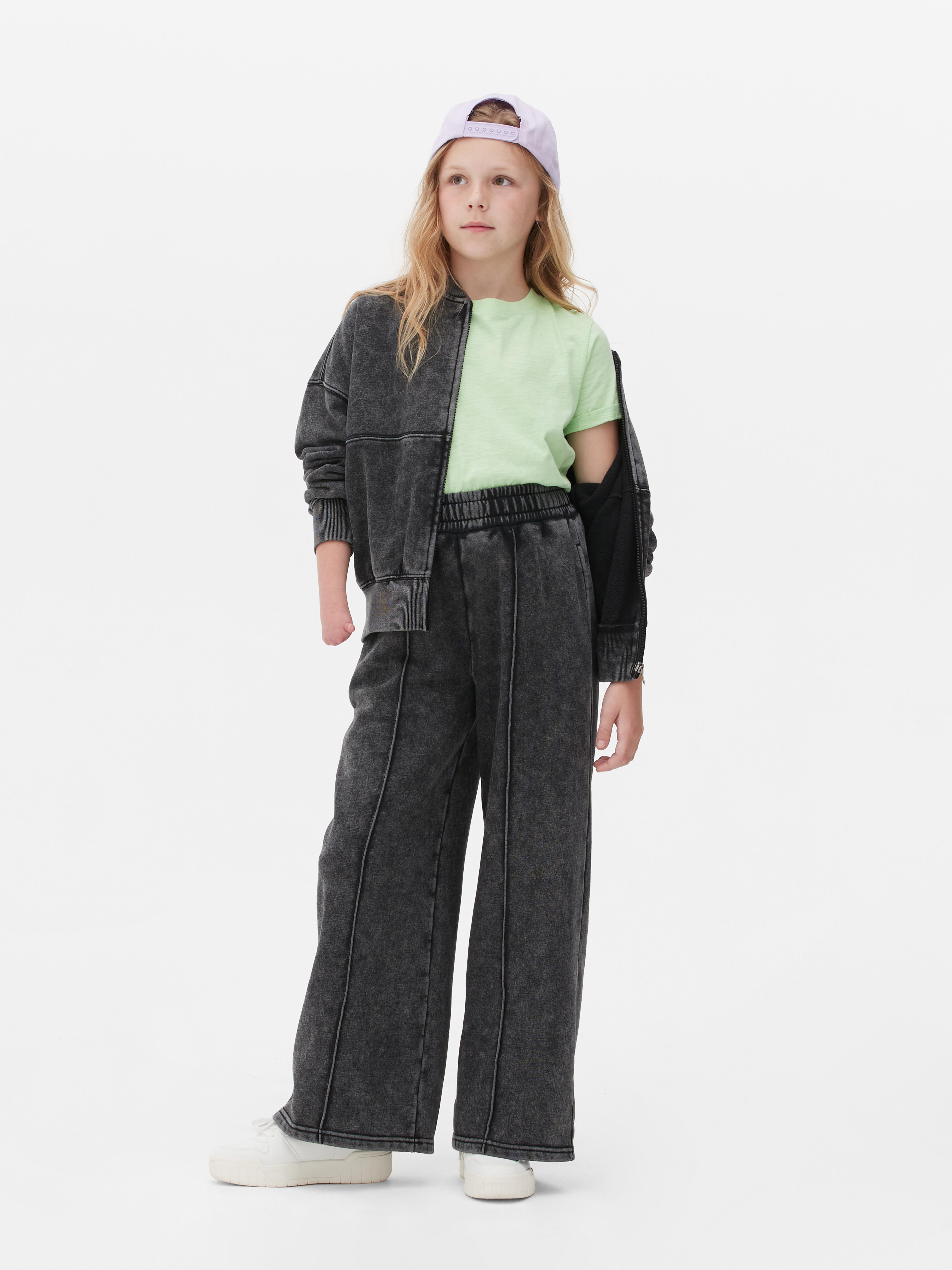 Sweat-shirt Fille Primark Blanc, Polyester, Taille 11-12 Ans, Manches Longues, Encolure V