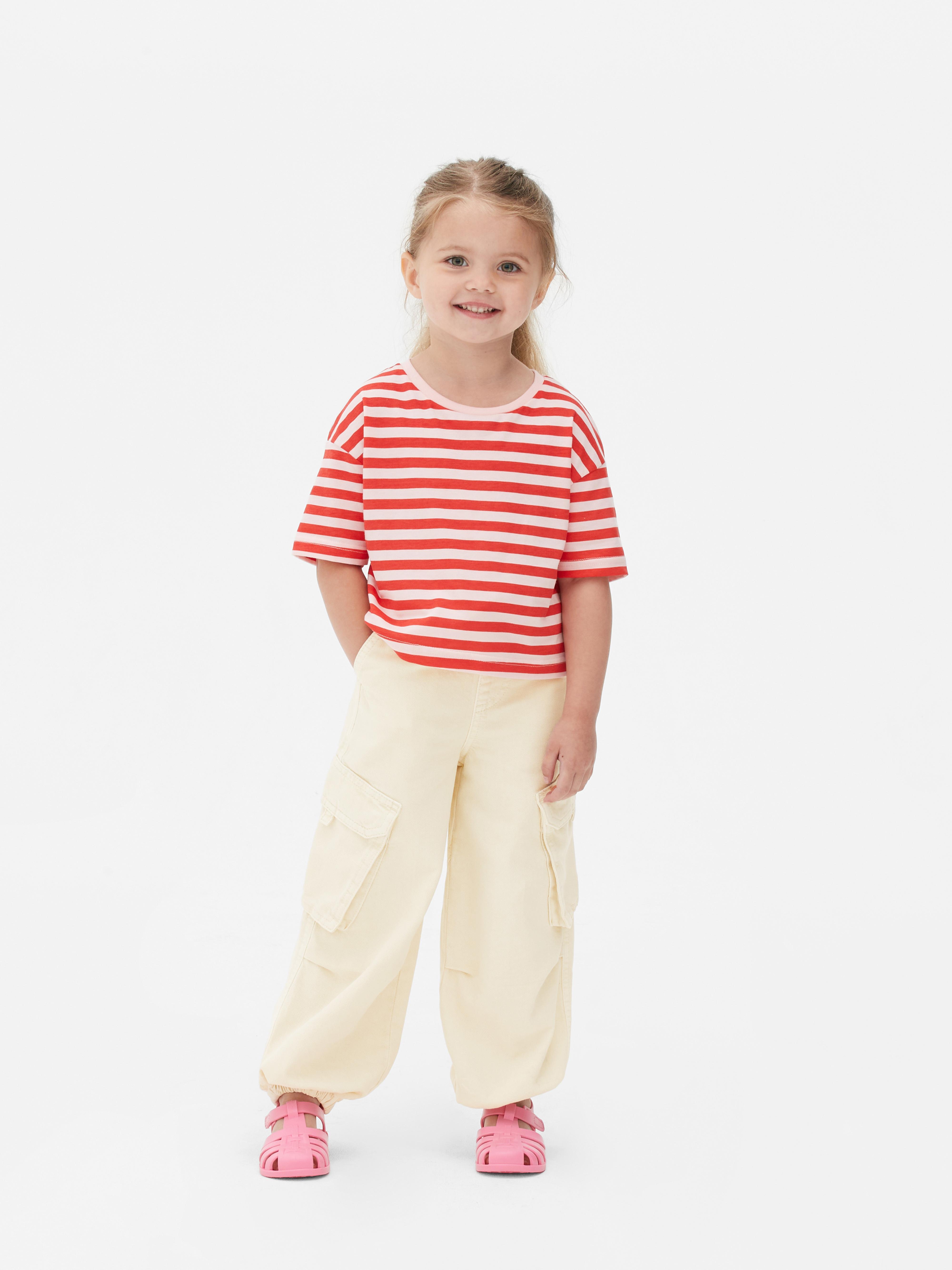 Cargohose mit Bündchen und Kordelzug