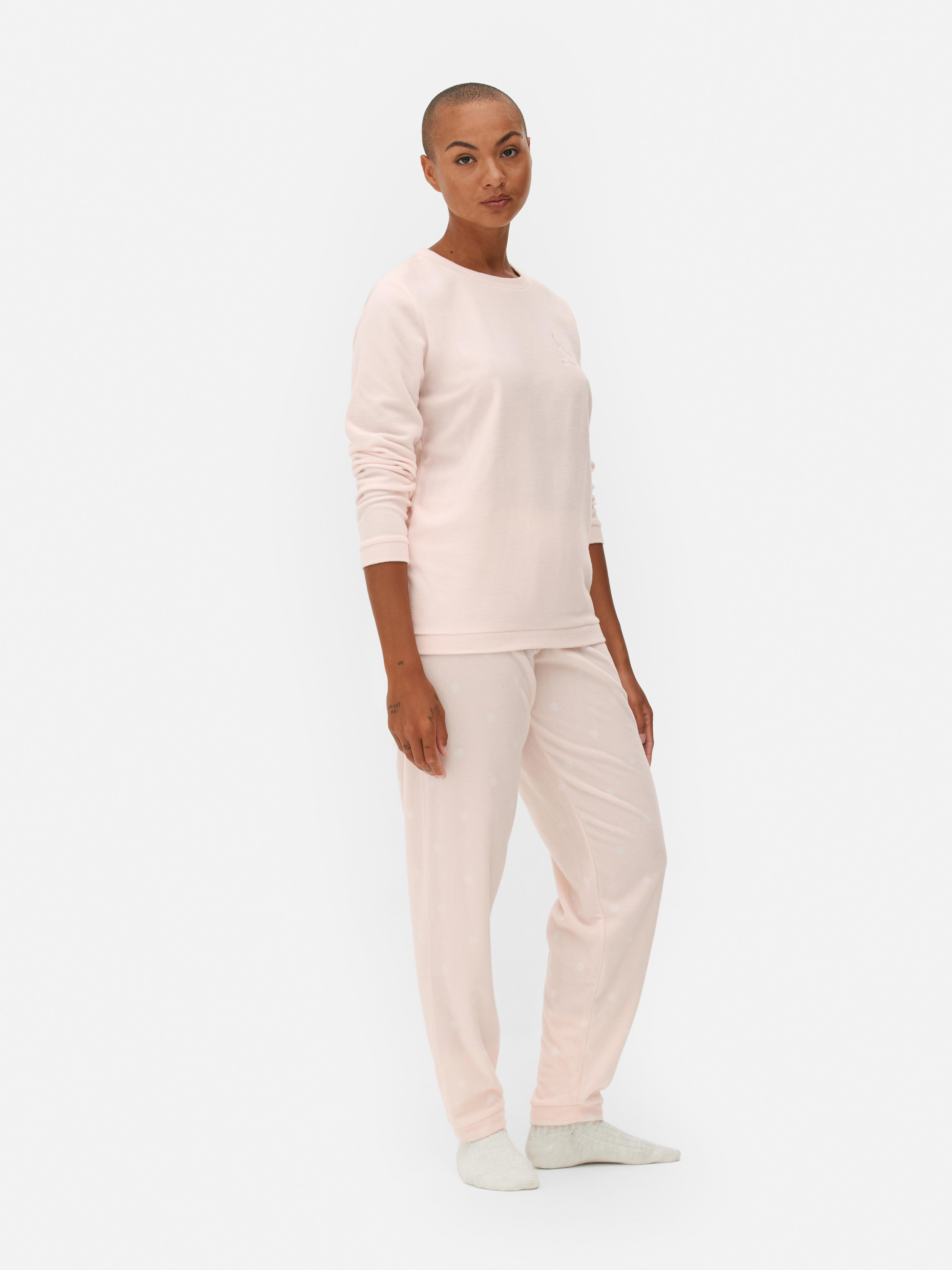 Pyjama micropolaire femme sale