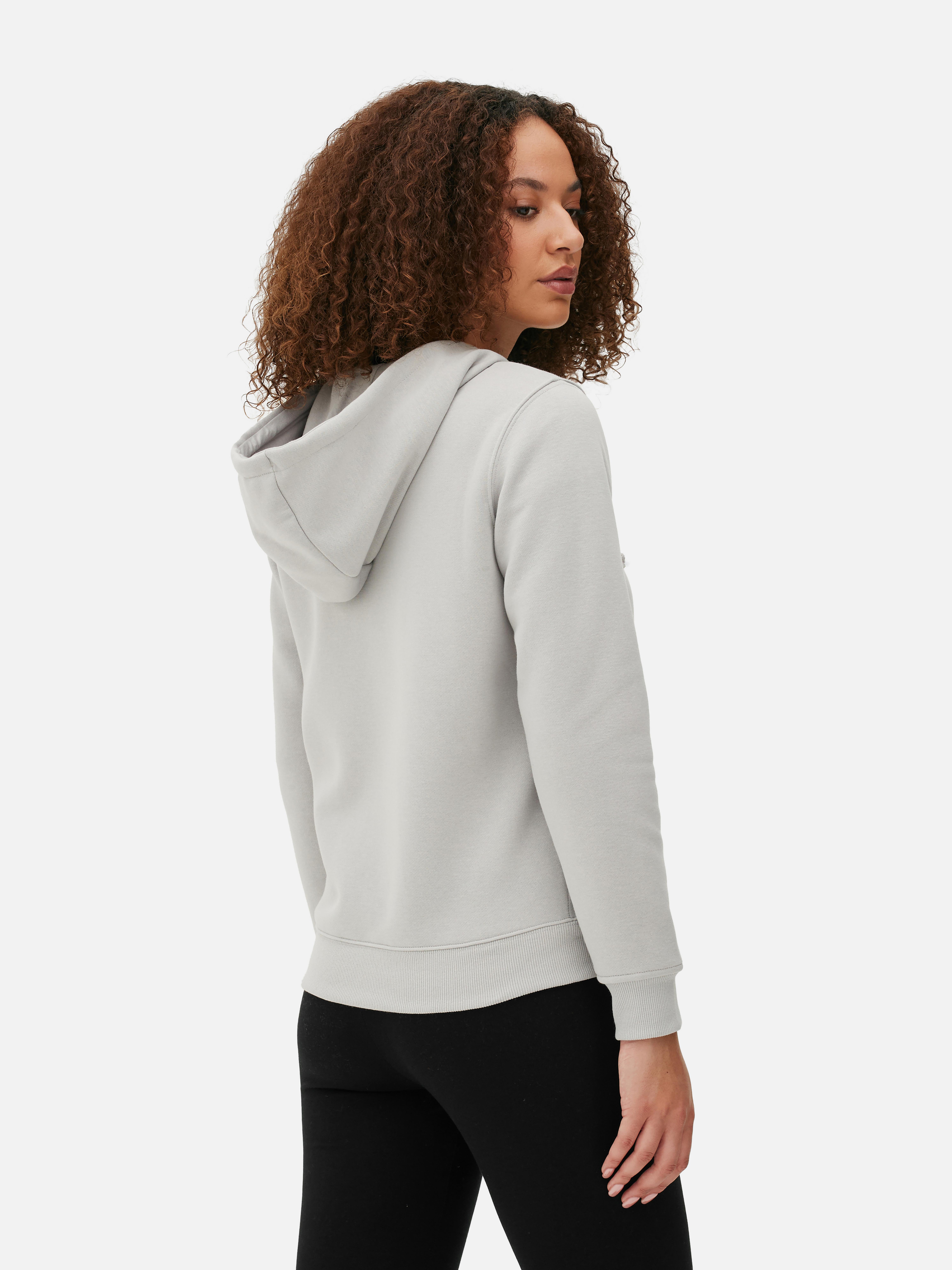 Women's Gray Essential Zip-Up Hoodie | Primark