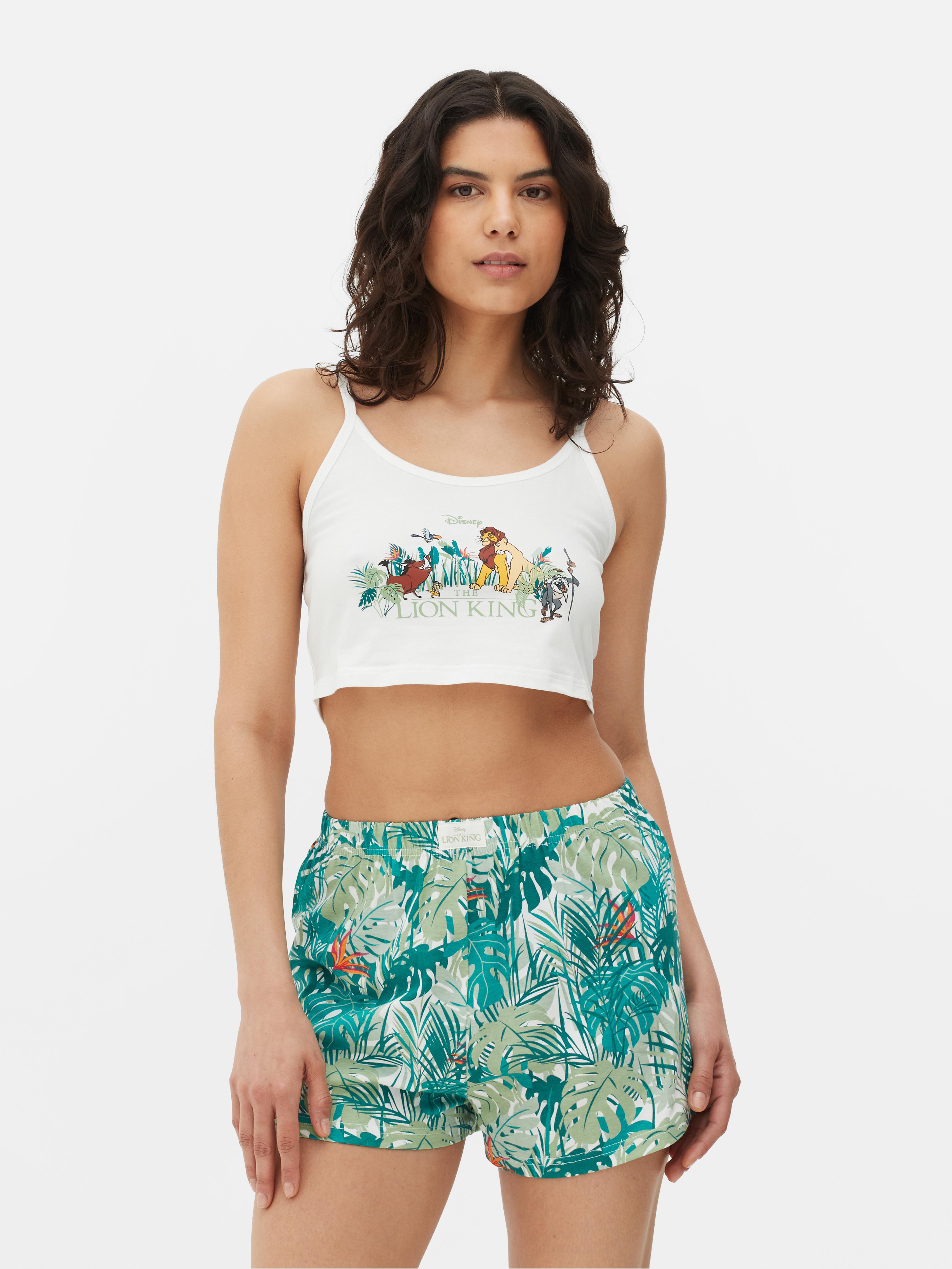 Disney’s The Lion King 30th Anniversary Cropped Cami Pajamas