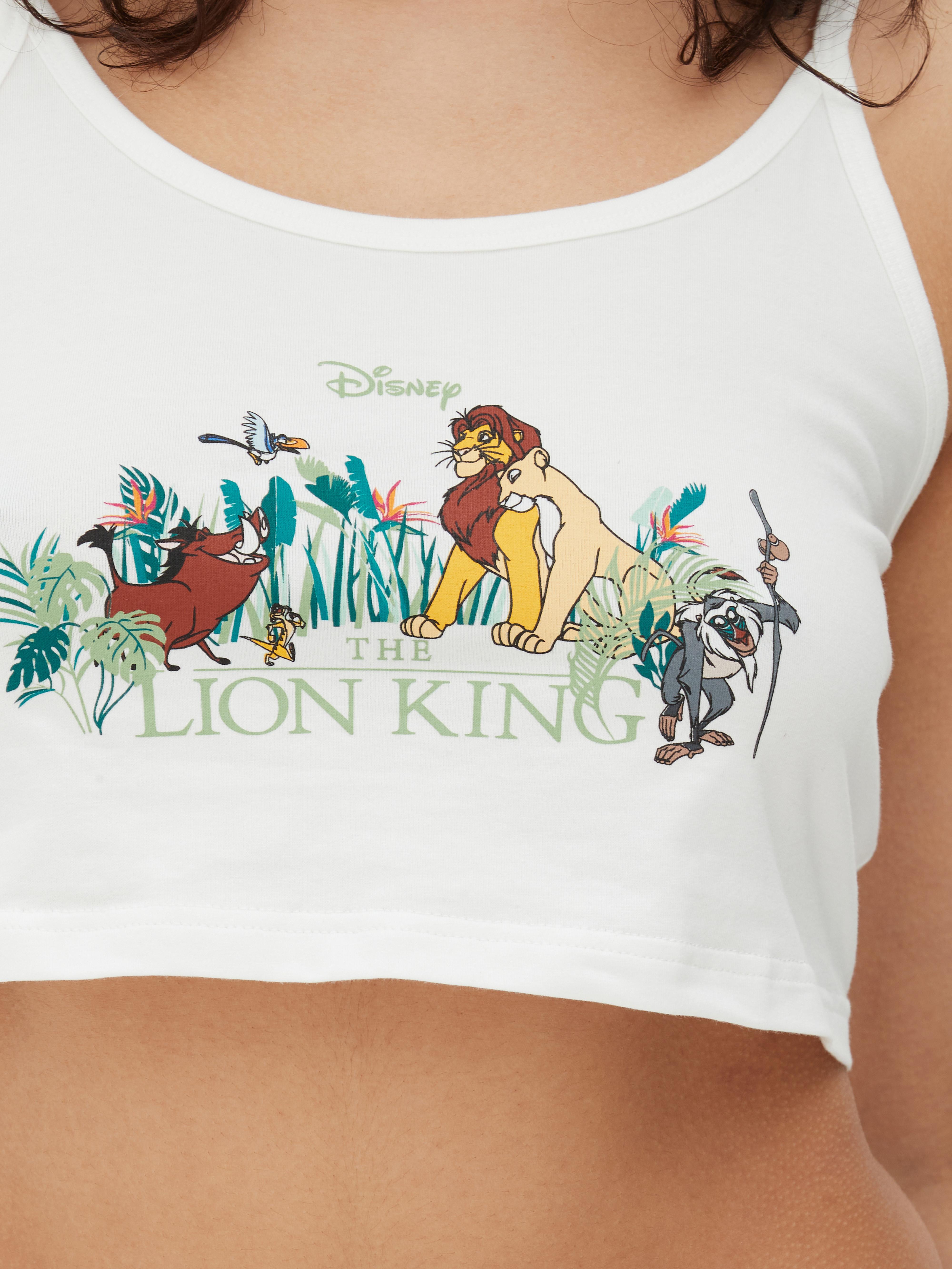 Disney’s The Lion King 30th Anniversary Cropped Cami Pajamas