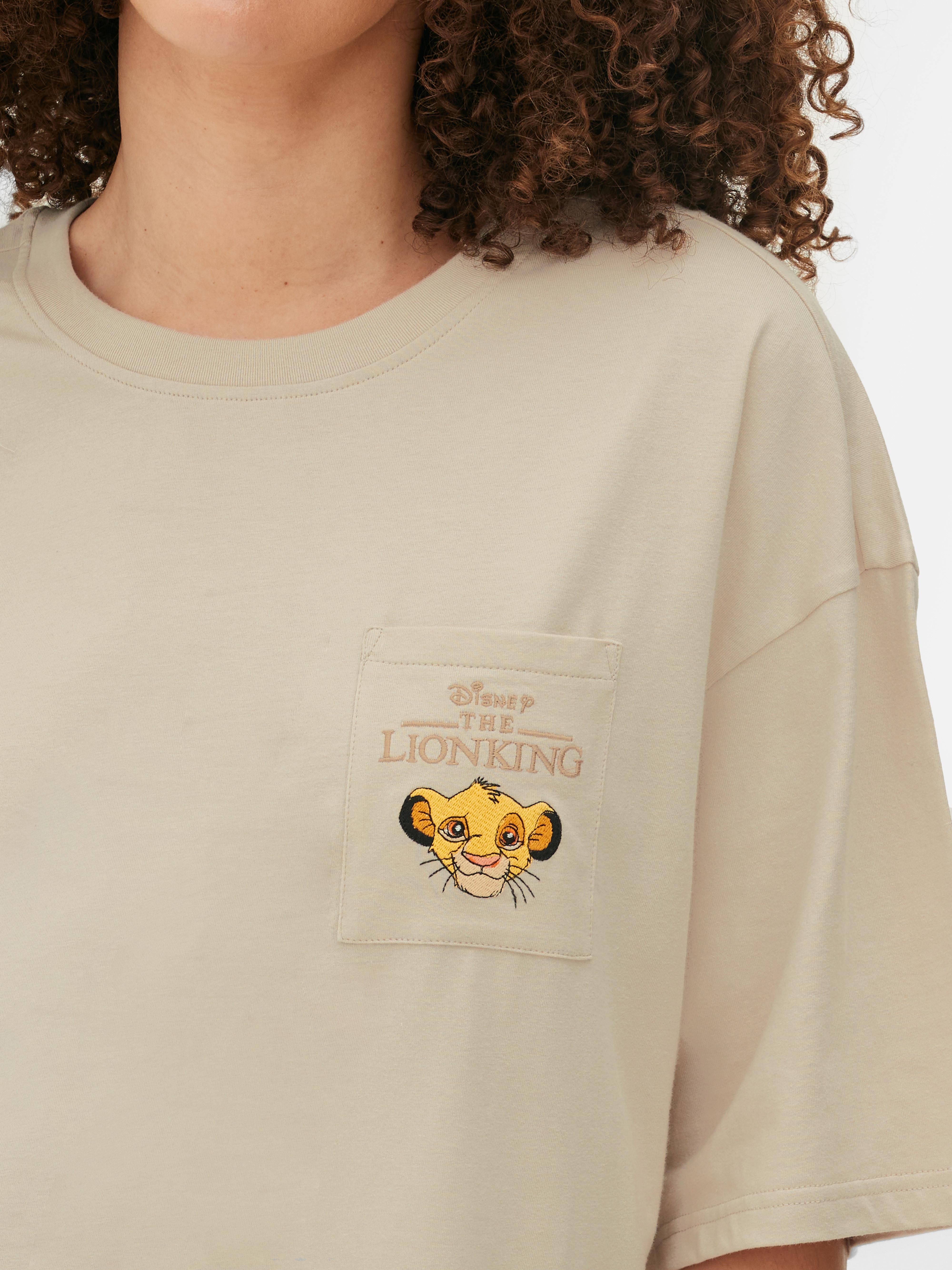 Chemise de nuit à poche Disney Le Roi Lion Taupe Femme Primark
