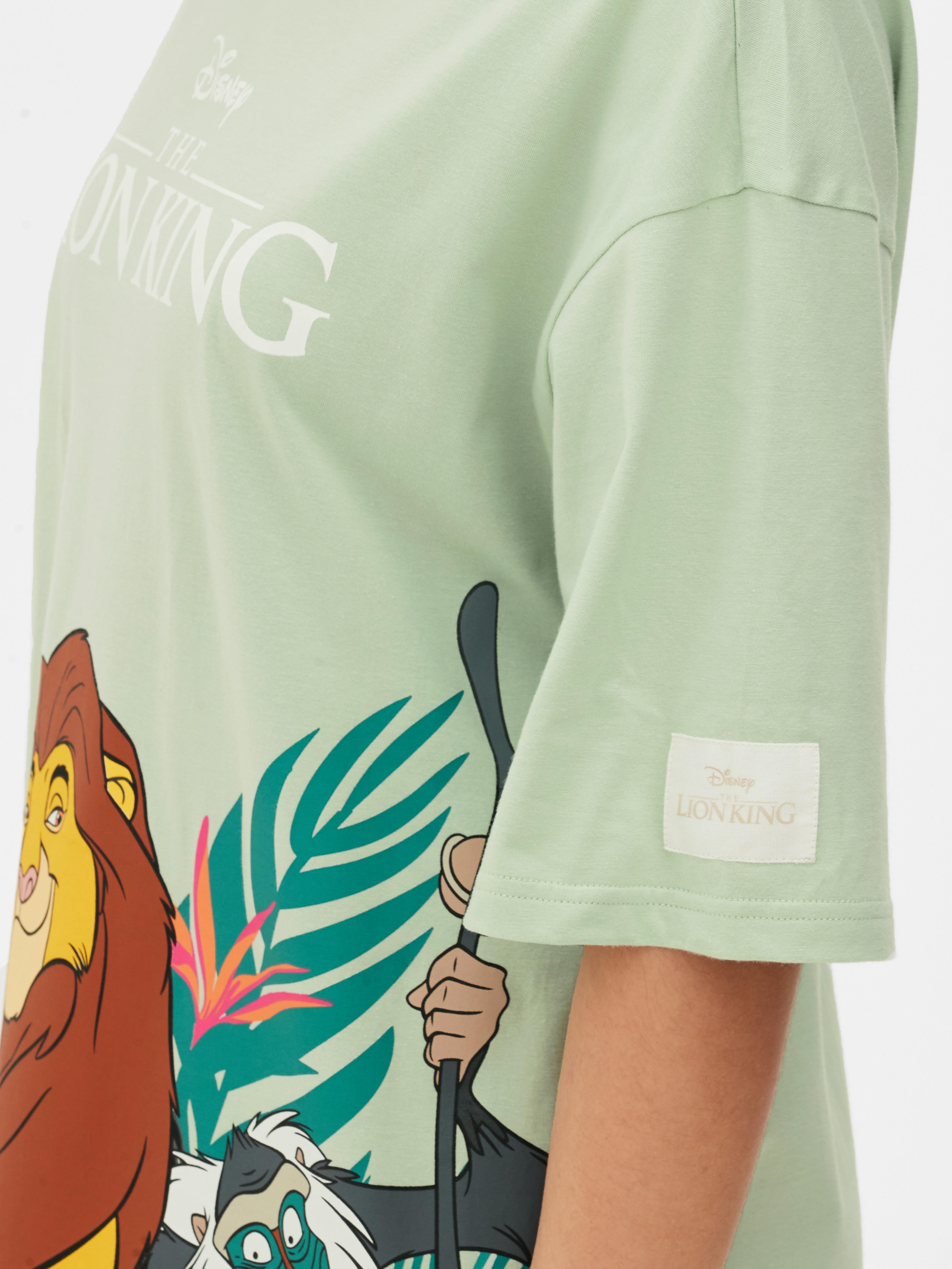 Chemise de nuit Disney Le Roi Lion 30e anniversaire Vert clair Femme Primark