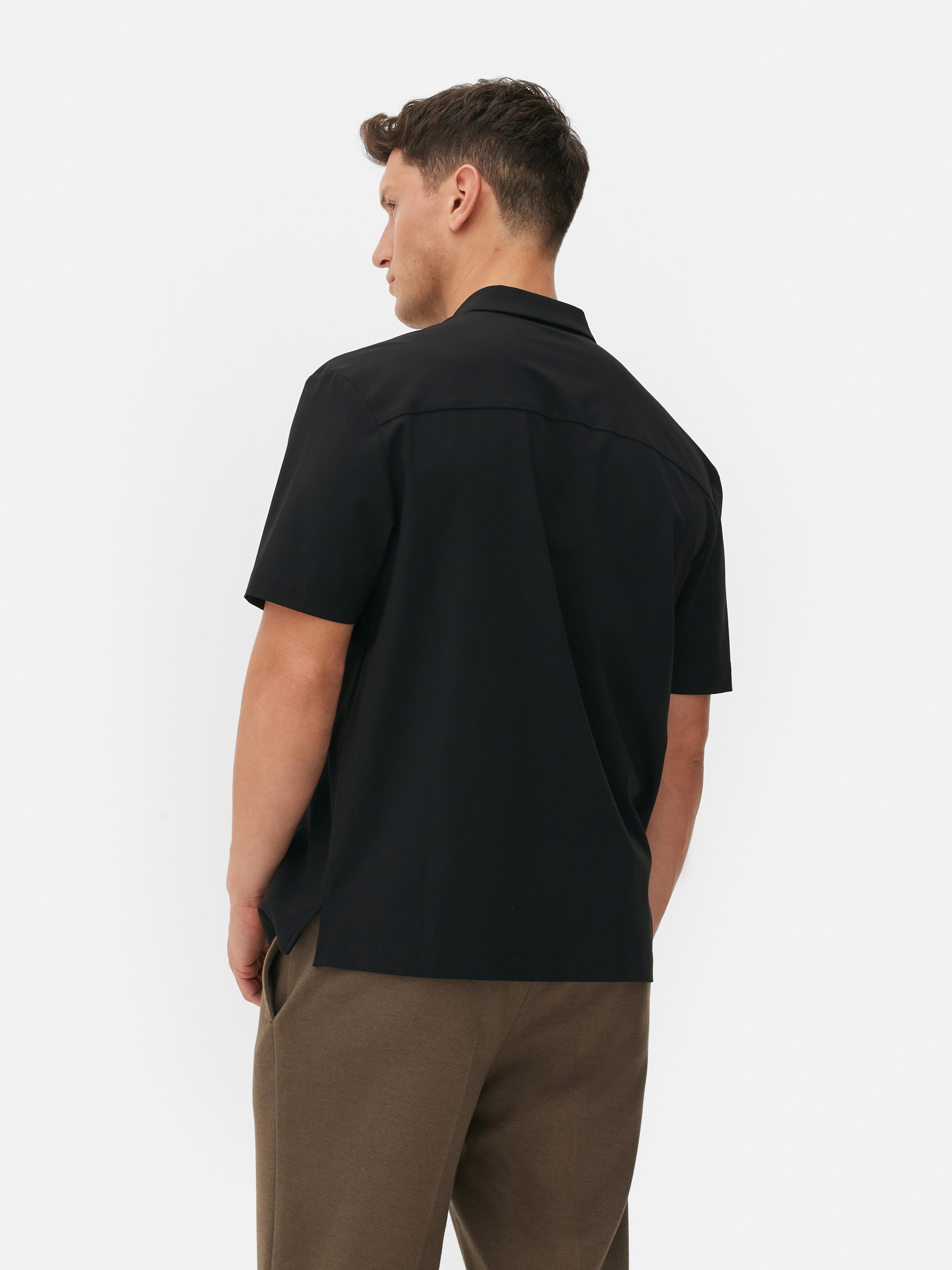 Camicia squadrata a maniche corte Kem
