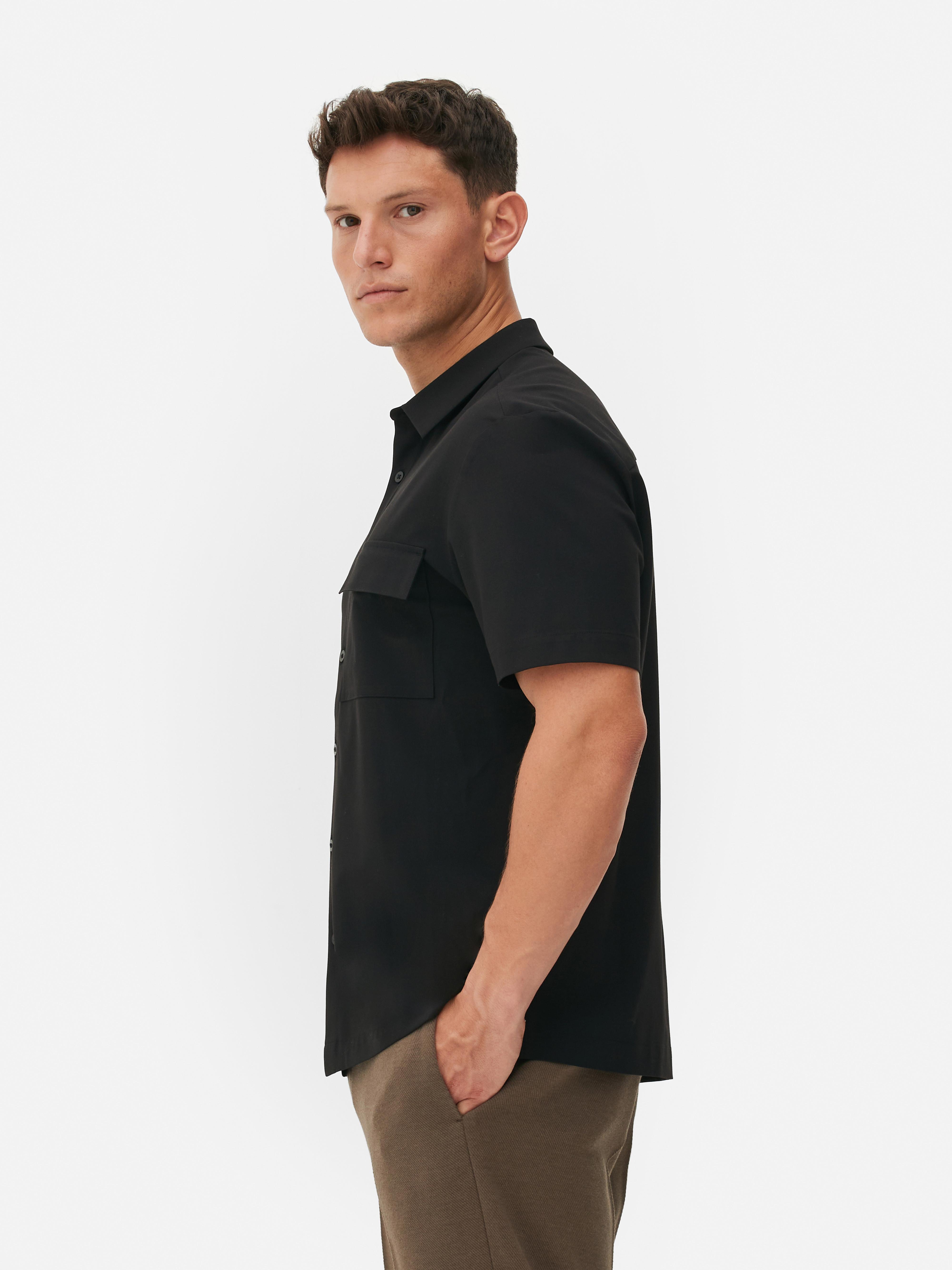 Camicia squadrata a maniche corte Kem
