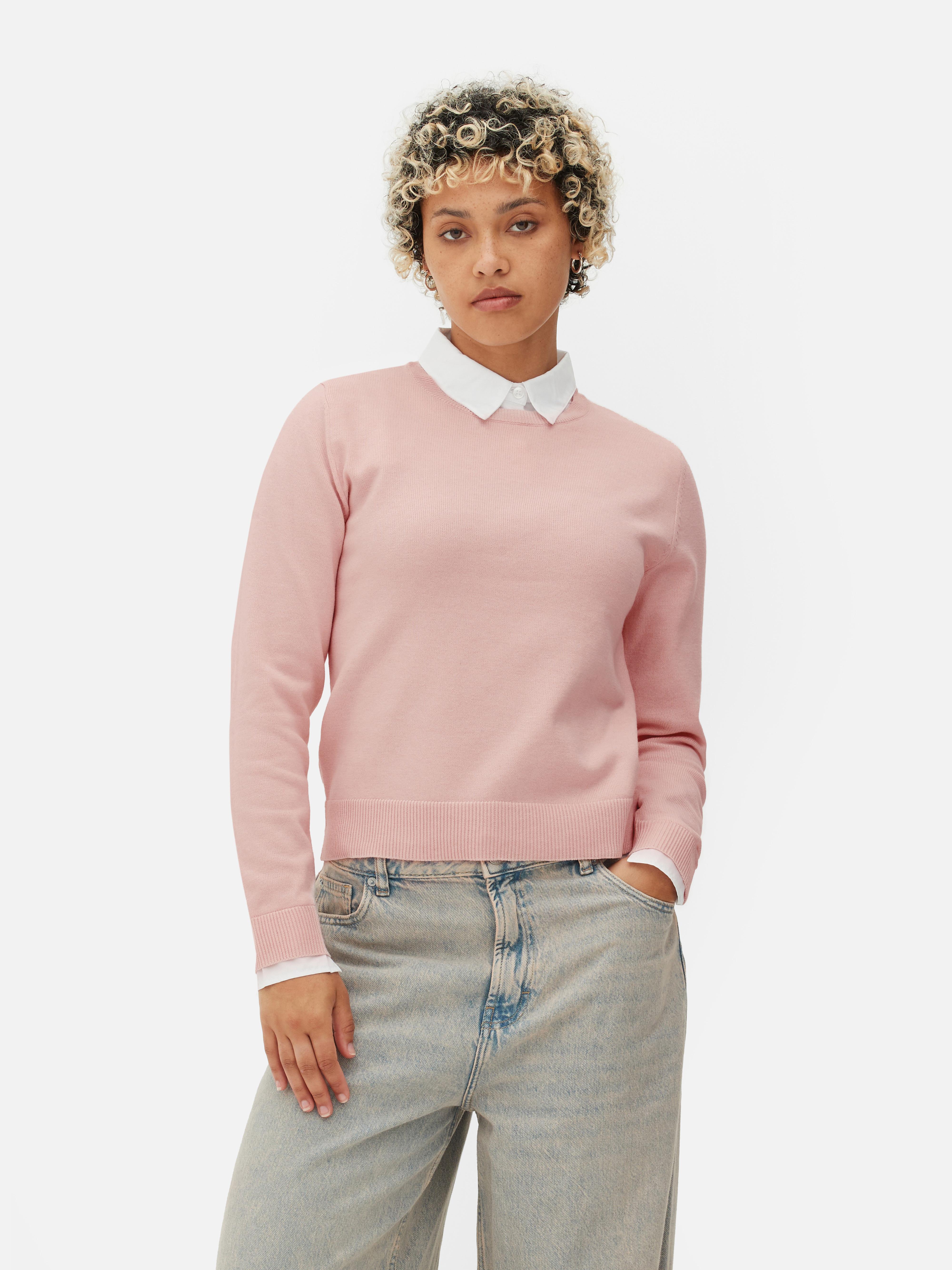 Womens Blush 2 in 1 Shirt and Jumper Primark