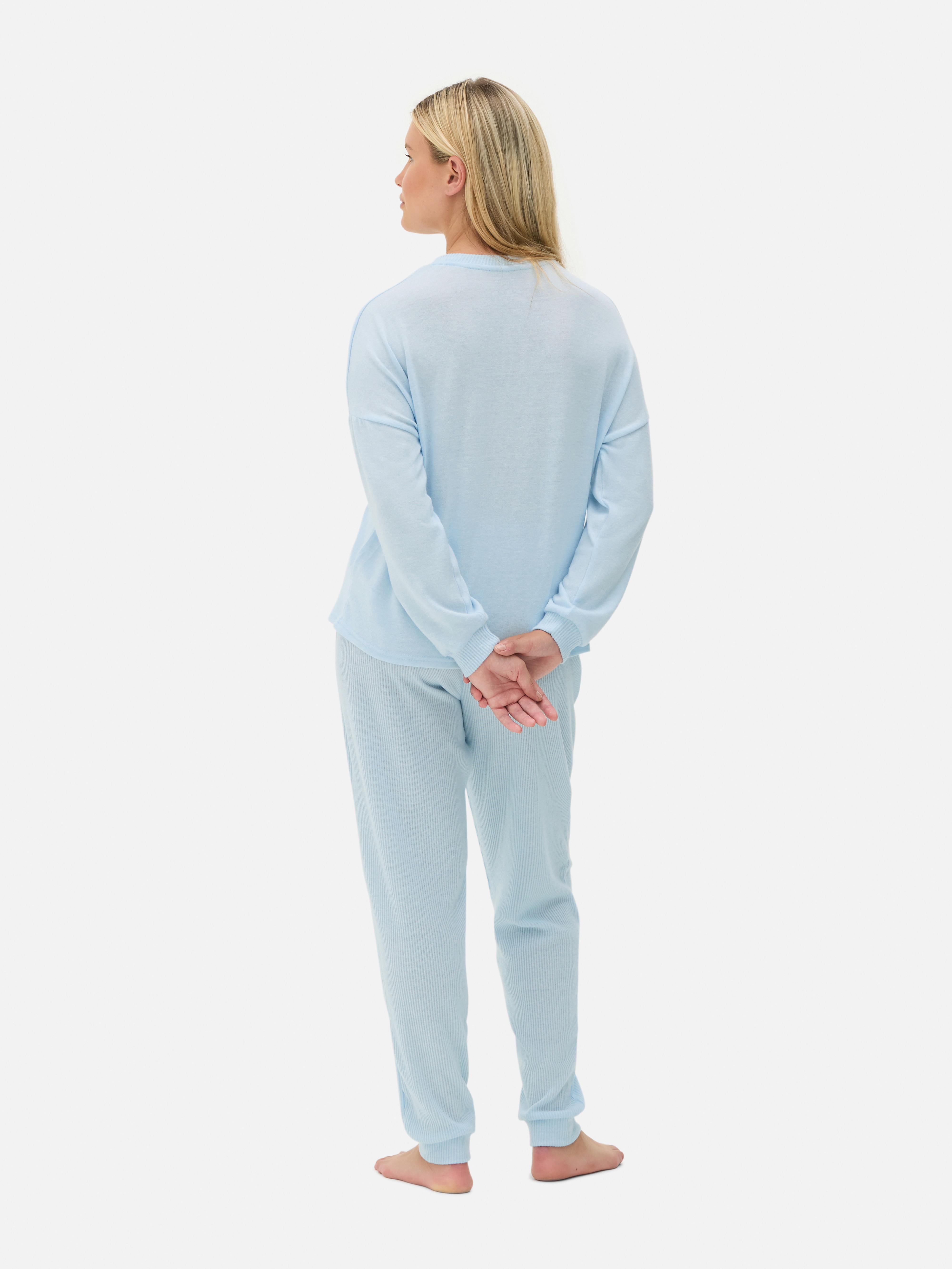 Superzachte lange pyjama