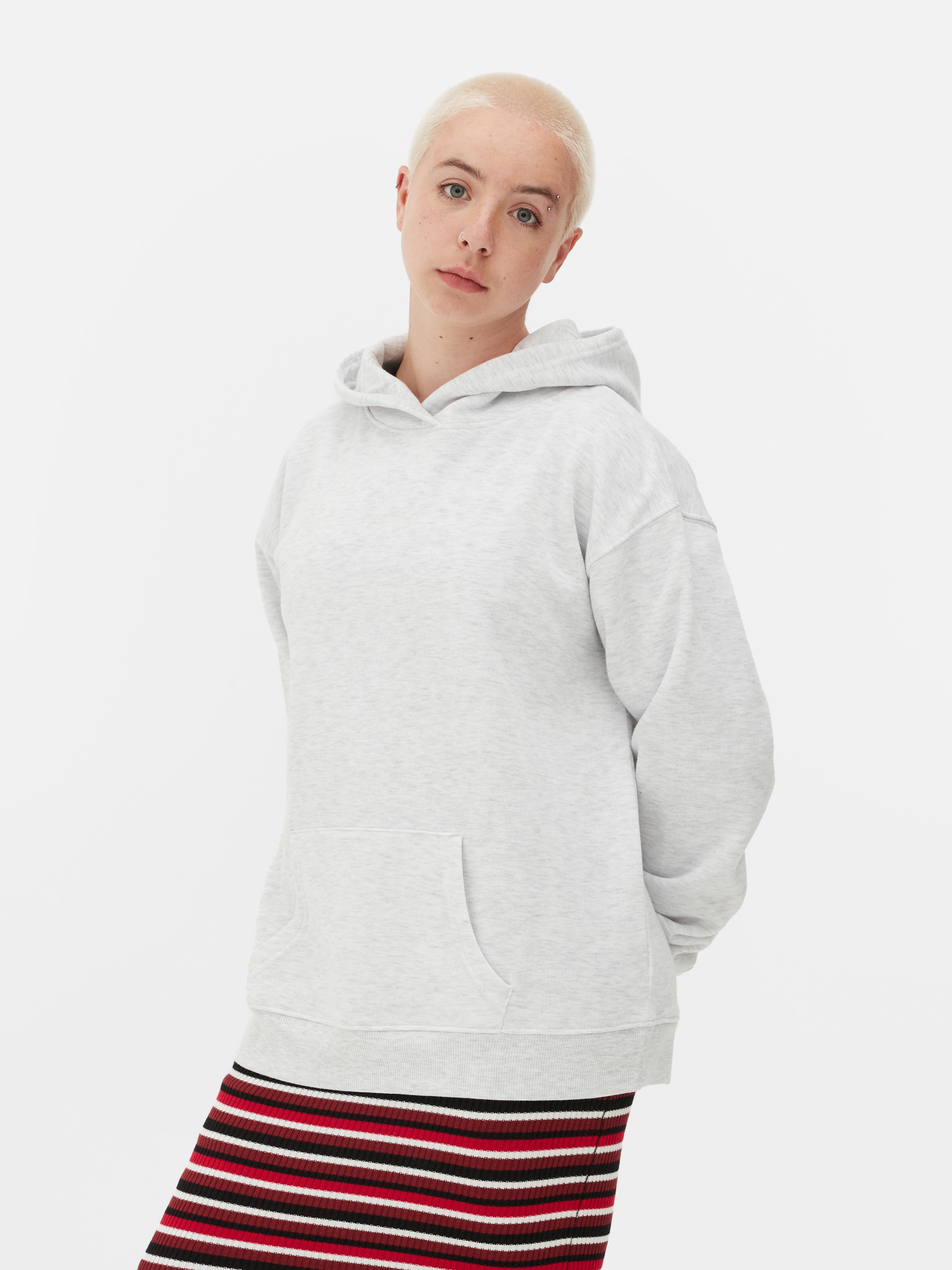 Women's Gray Heather Classic Pullover Hoodie | Primark