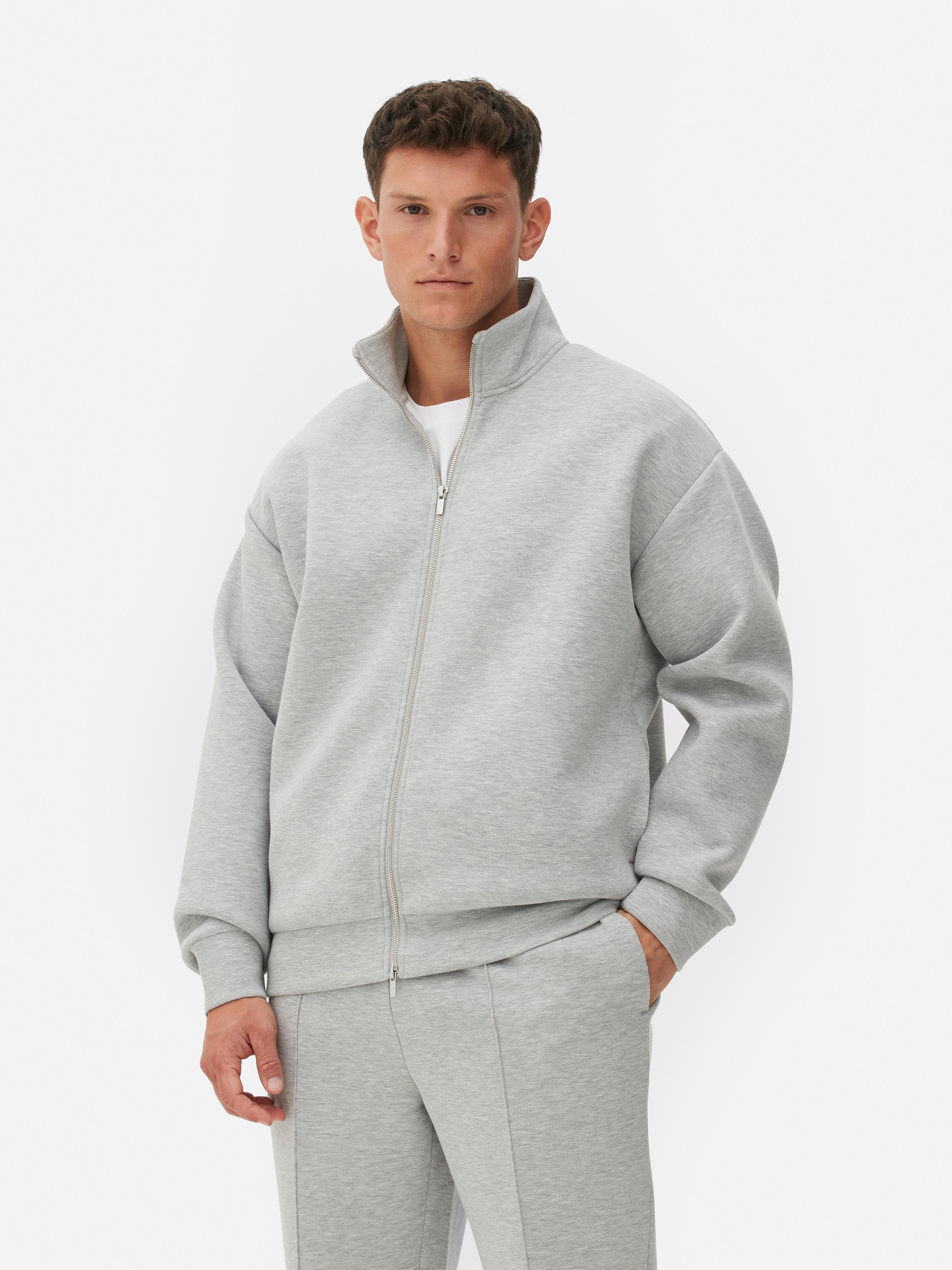 Funnel zip sweatshirt best sale