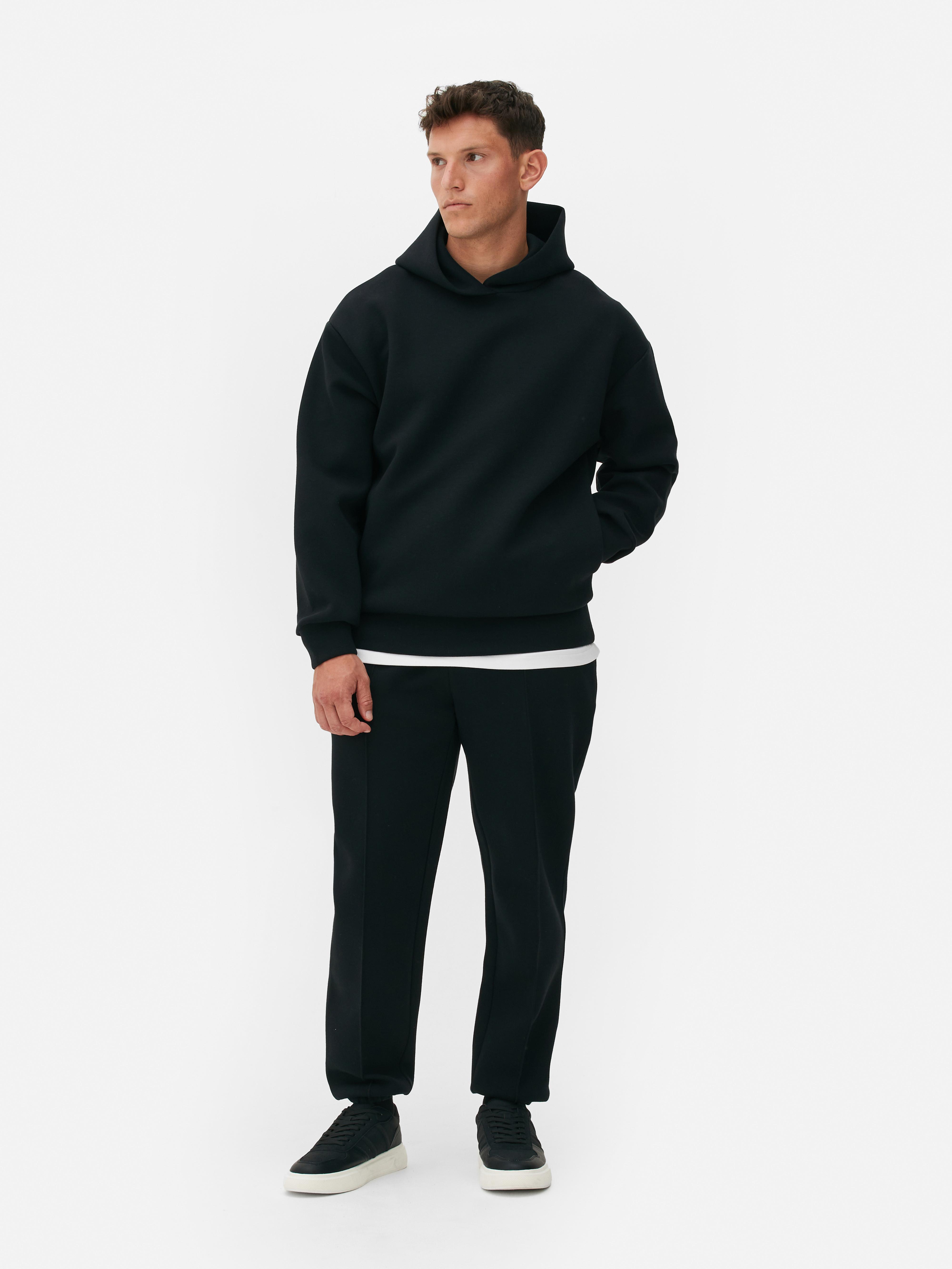 Men s Black Kem Classic Hoodie Primark