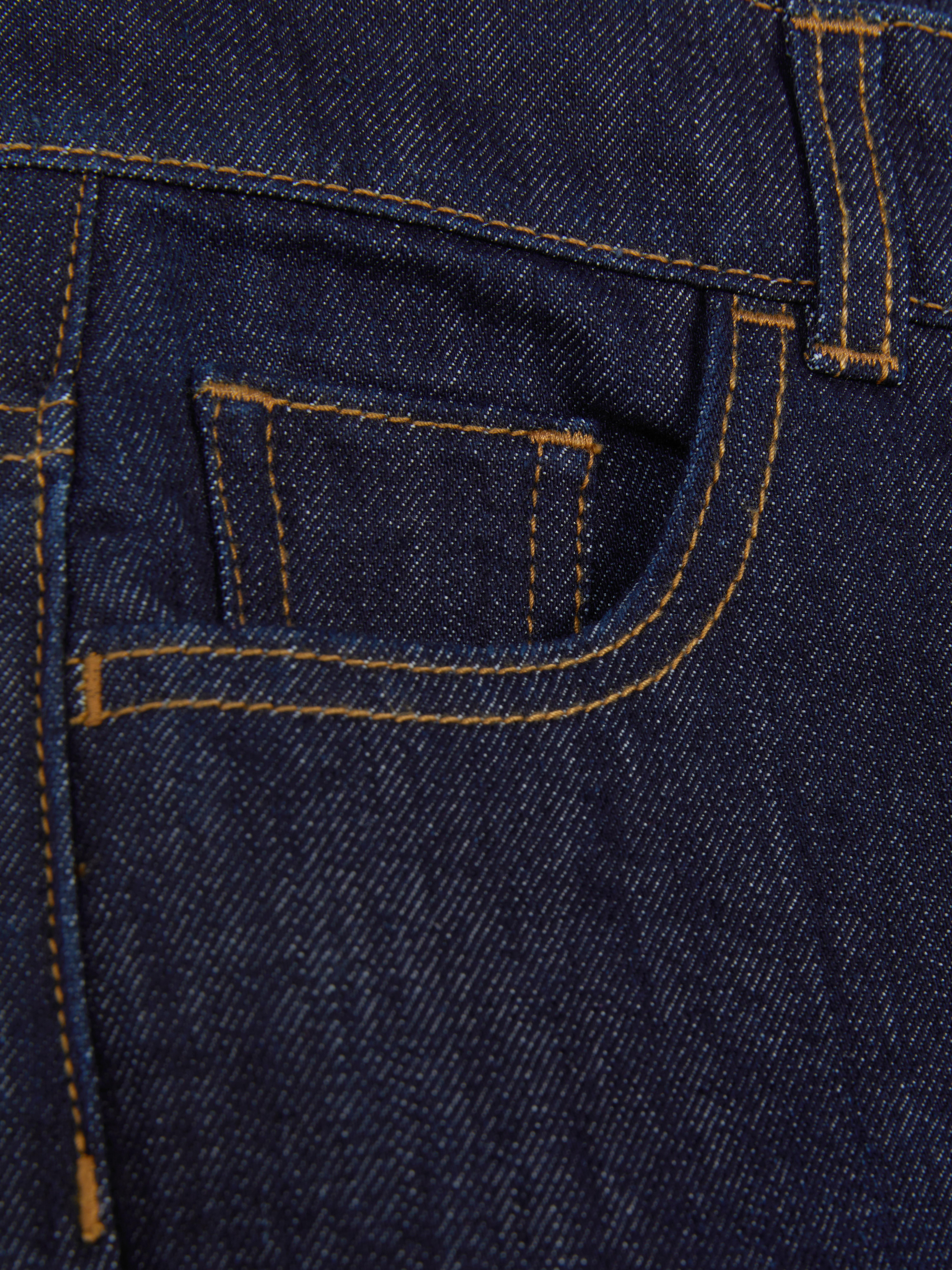 Denim Jeans mit geradem Bein